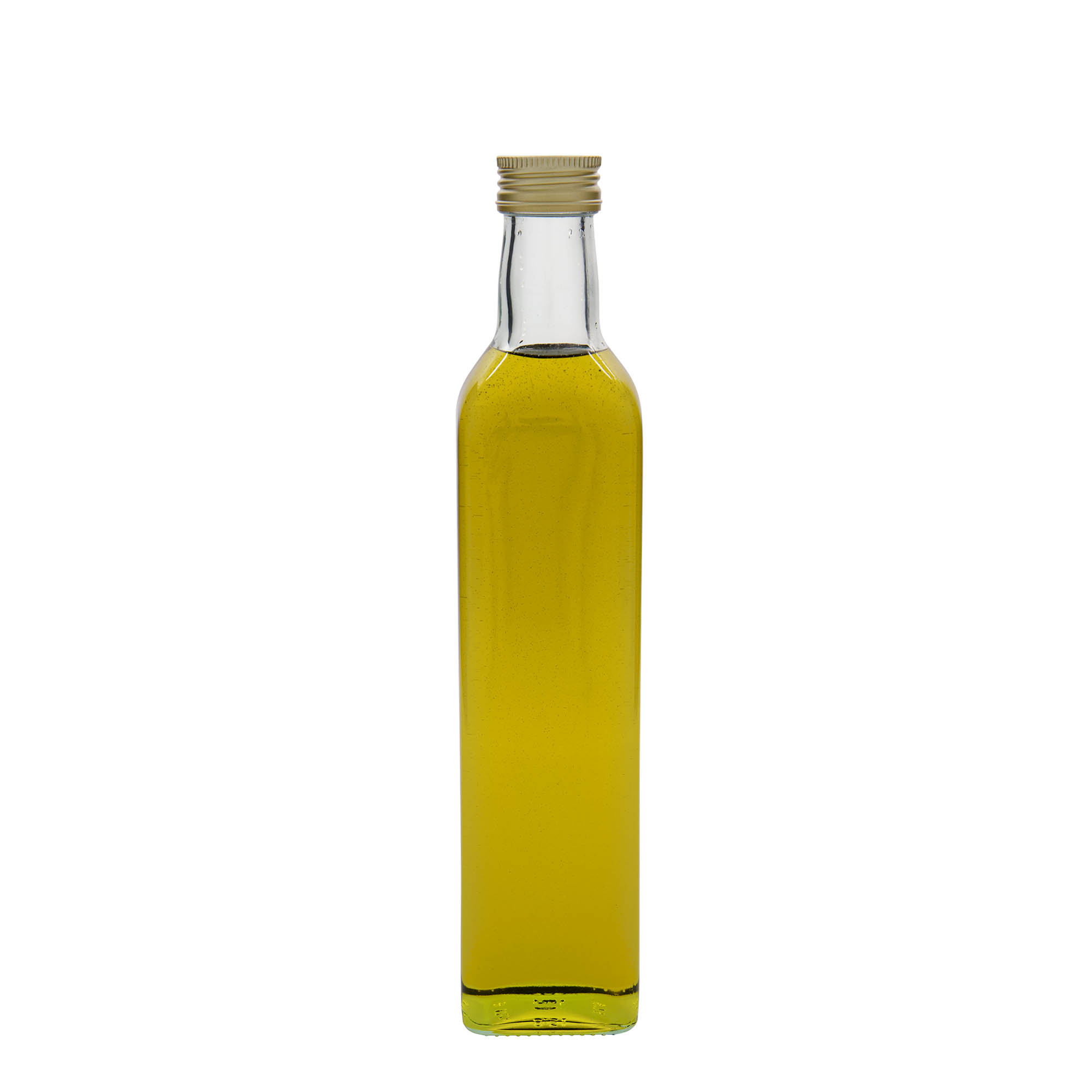 Botella de vidrio de 500 ml 'Marasca', cuadrada, boca: PP 31,5 Botella de vidrio de 500 ml 'Marasca', cuadrada, boca: PP 31,5