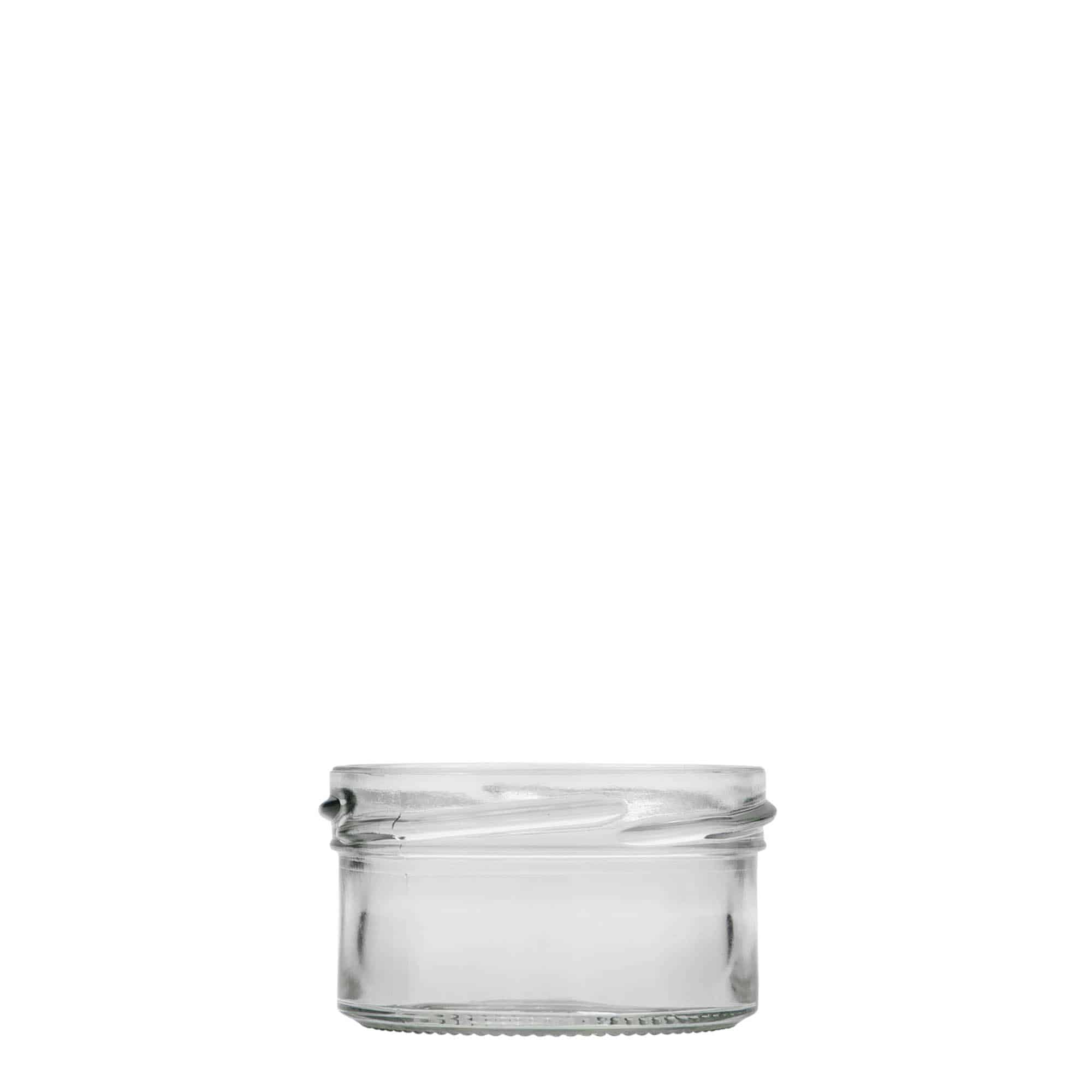 70 ml frasco bajo con borde, boca: Twist-off (TO 66)