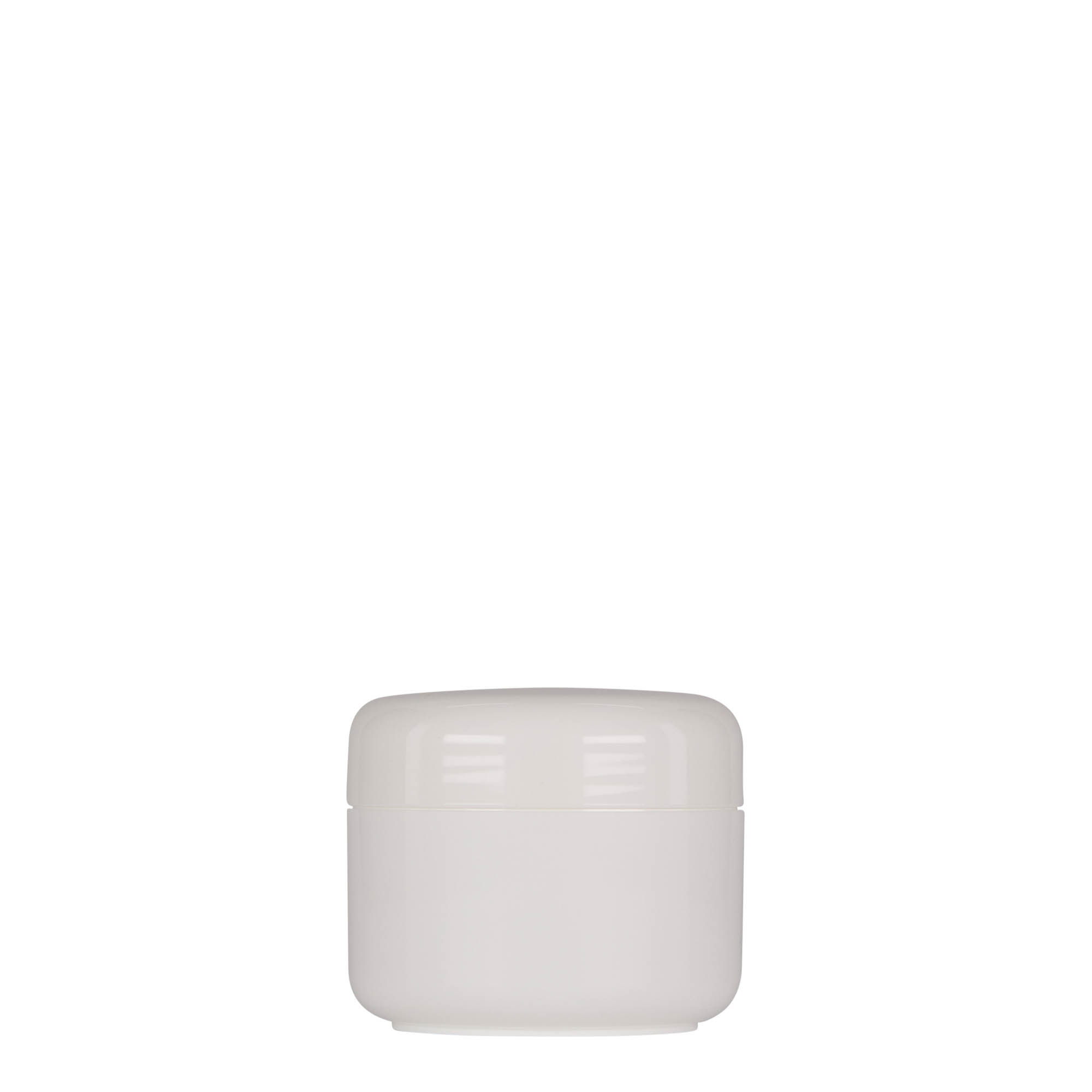 50 ml bote de plástico 'Bianca', PP, blanco, boca: cierre de rosca 50 ml bote de plástico 'Bianca', PP, blanco, boca: cierre de rosca