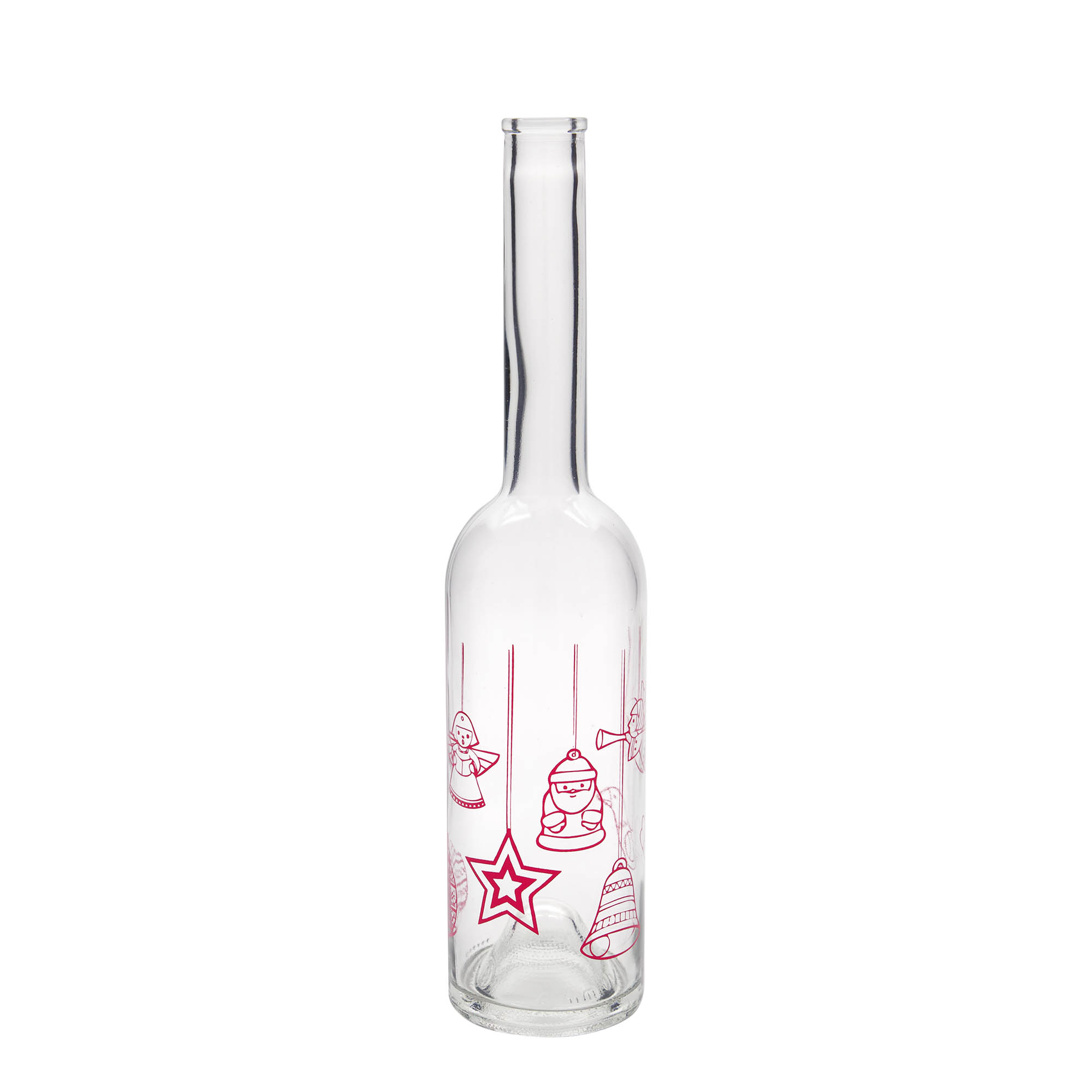 Botella de cristal de 500 ml 'Opera', motivo: estrellas, boca: corcho Botella de cristal de 500 ml 'Opera', motivo: estrellas, boca: corcho