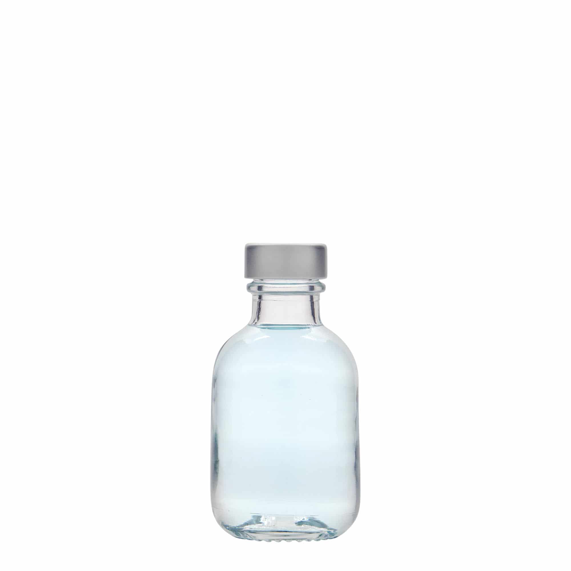 Botella de vidrio 'Lotto' de 50 ml, boca: GPI 22