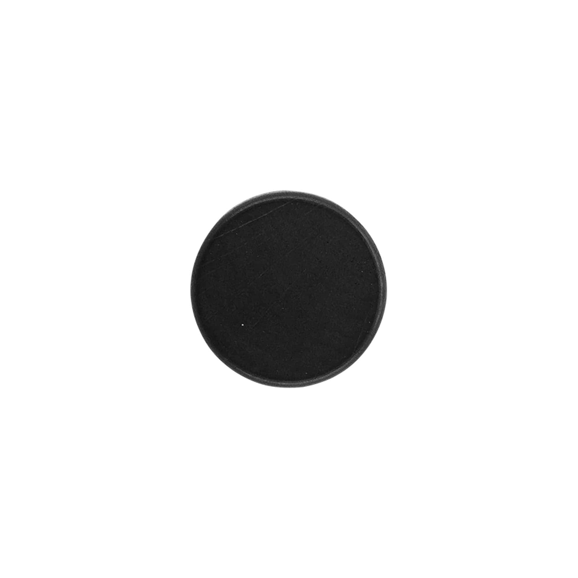 Tapones de corcho con asa de 19 mm, madera/plástico, negro, para boquilla: corcho