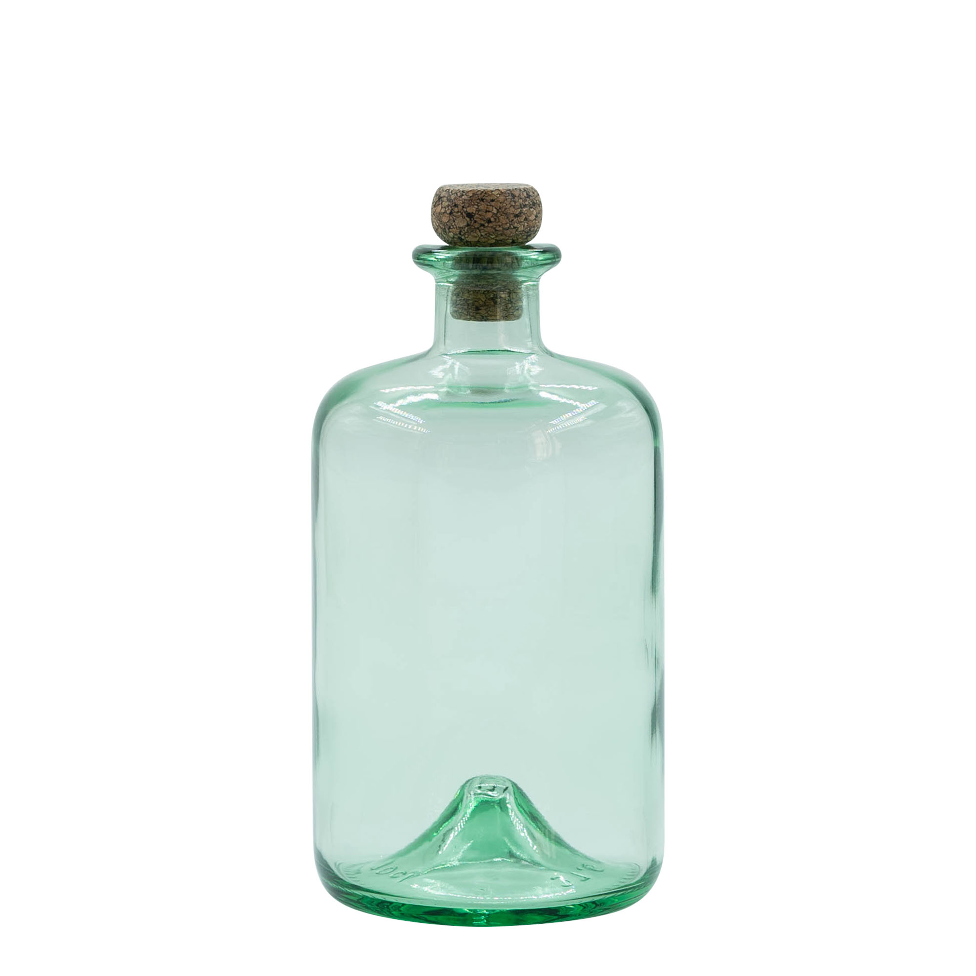 Botella de vidrio de 700 ml 'Pharma', boca: corcho