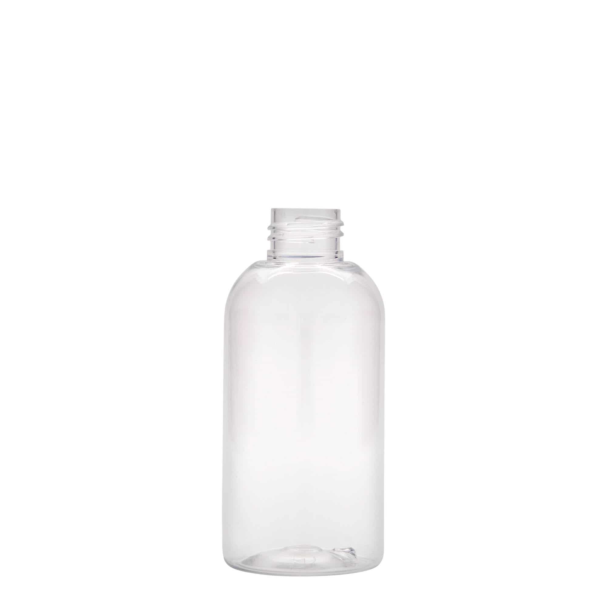 Botella de PET 'Boston' de 150 ml, plástico, boca: GPI 24/410