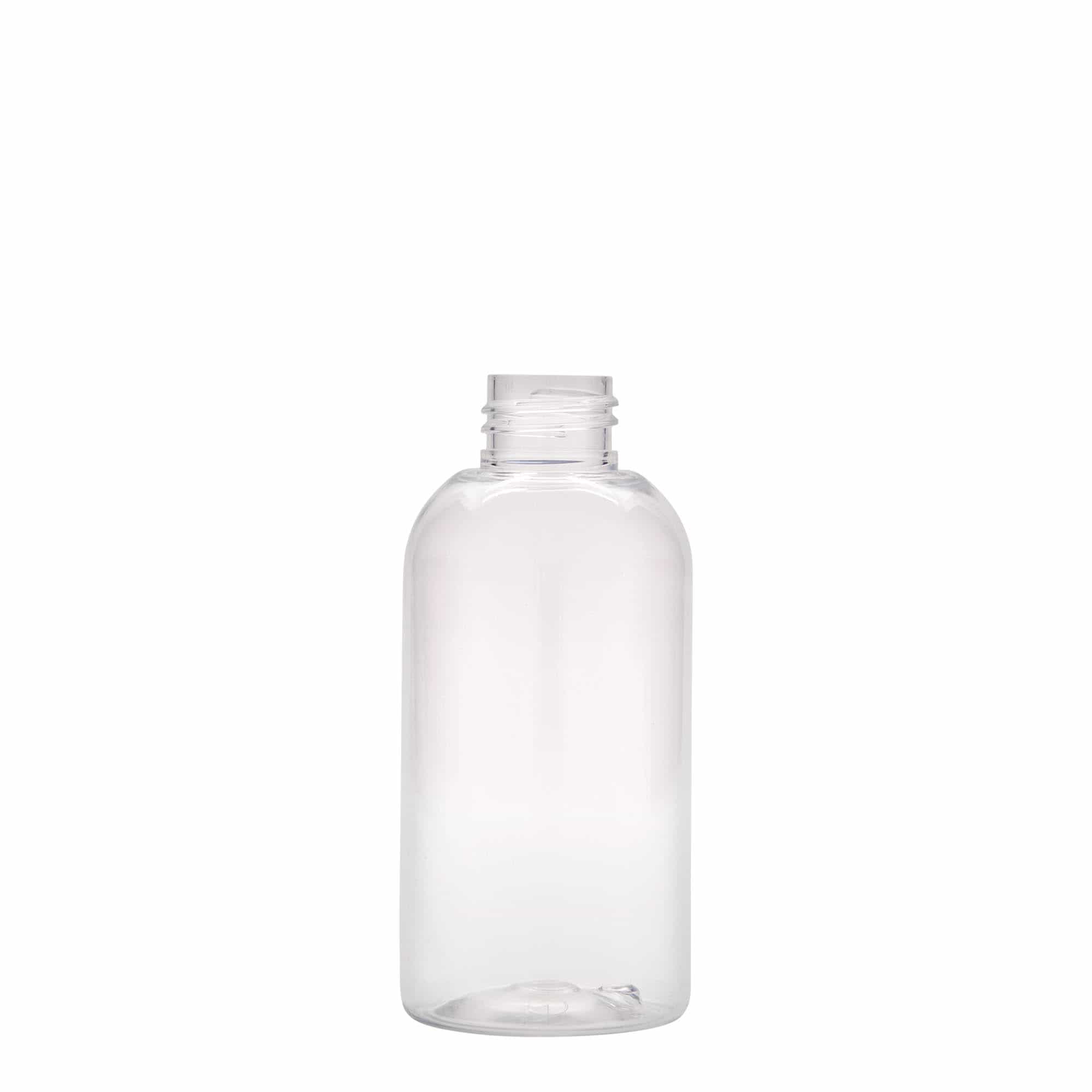 Botella PET de 150 ml 'Boston', plástico, boca: 24/410