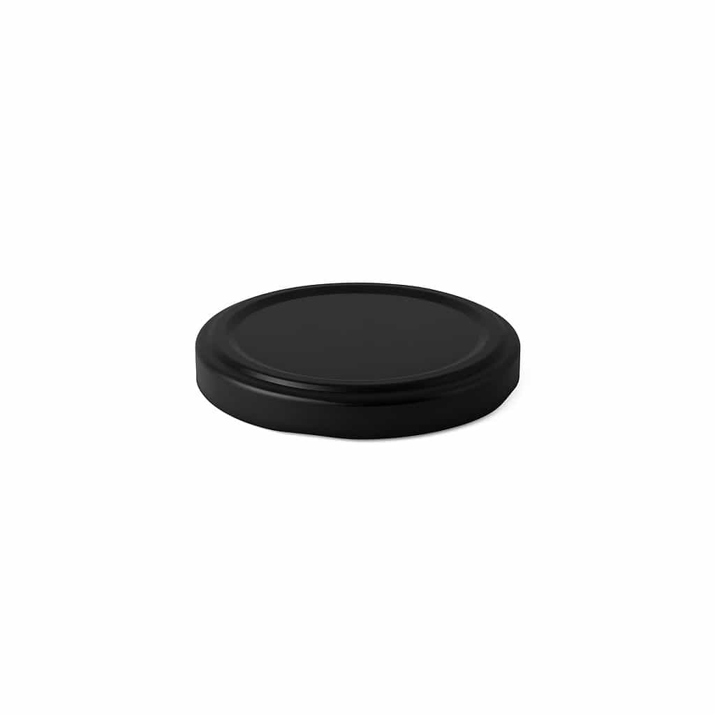 Tapa Twist-Off, hojalata, negro, para boca: TO 53