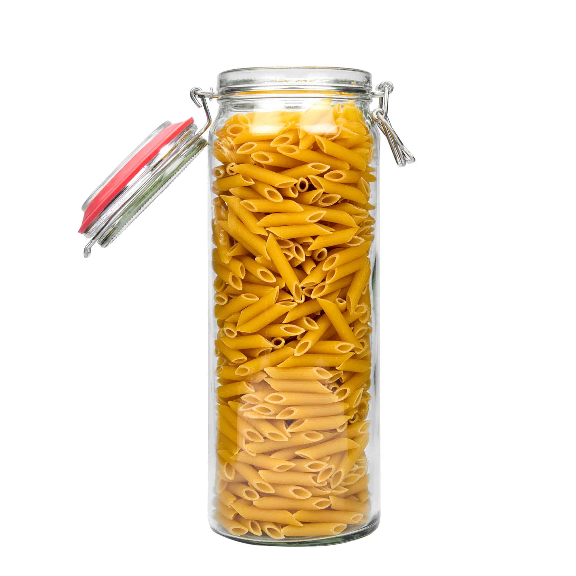 Tarro hermético de 2160 ml, boca: cierre mecánico