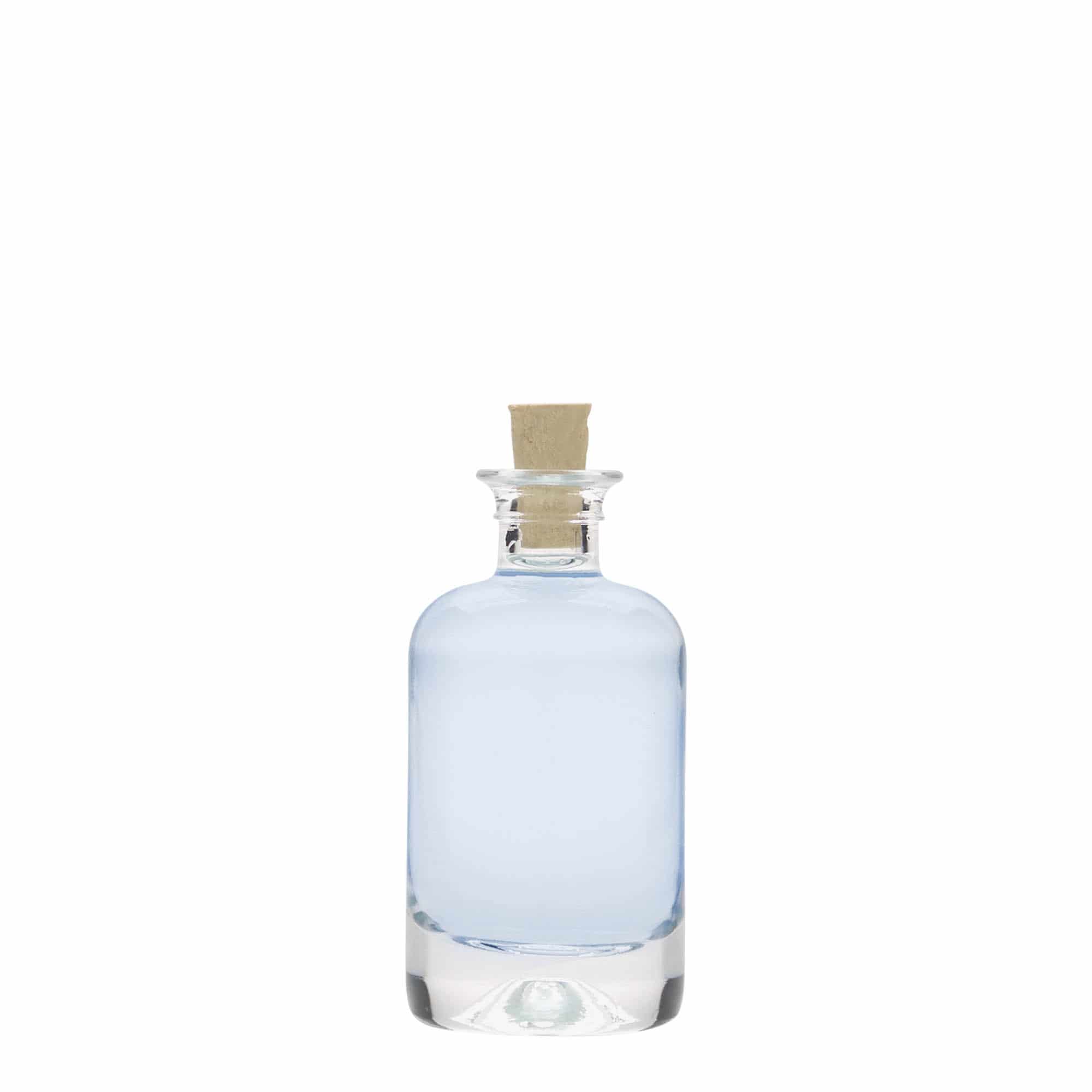 Botella de vidrio de farmacia de 40 ml, boca: corcho