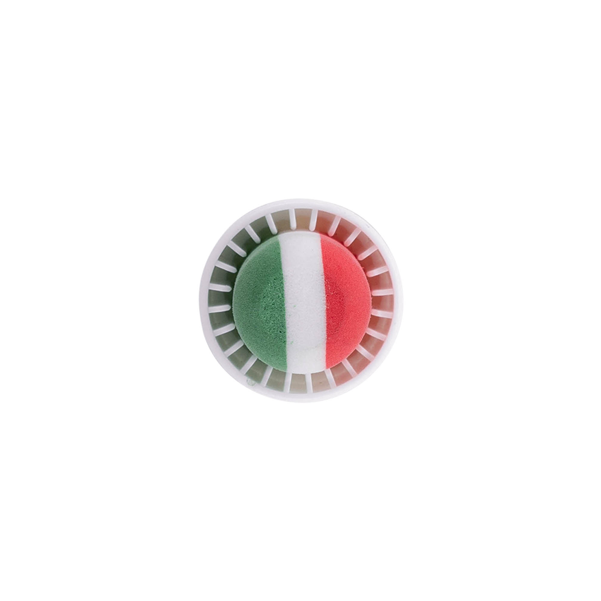 Tapones de agarre 19 mm 'Italia', plástico, multicolor, para boca: corcho Tapones de agarre 19 mm 'Italia', plástico, multicolor, para boca: corcho