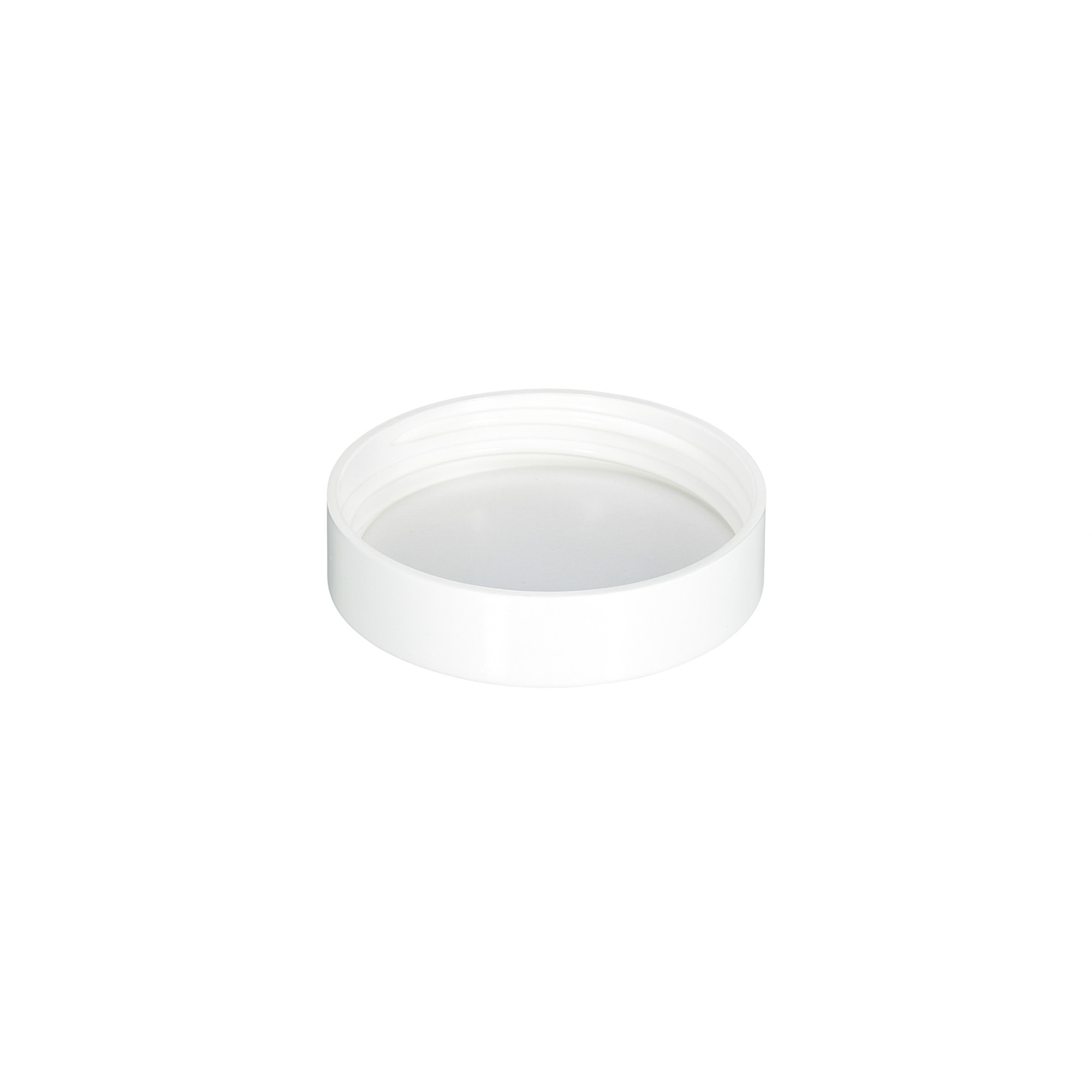 Tapa roscada para 60 ml 'Brown Line', plástico HPM, blanco