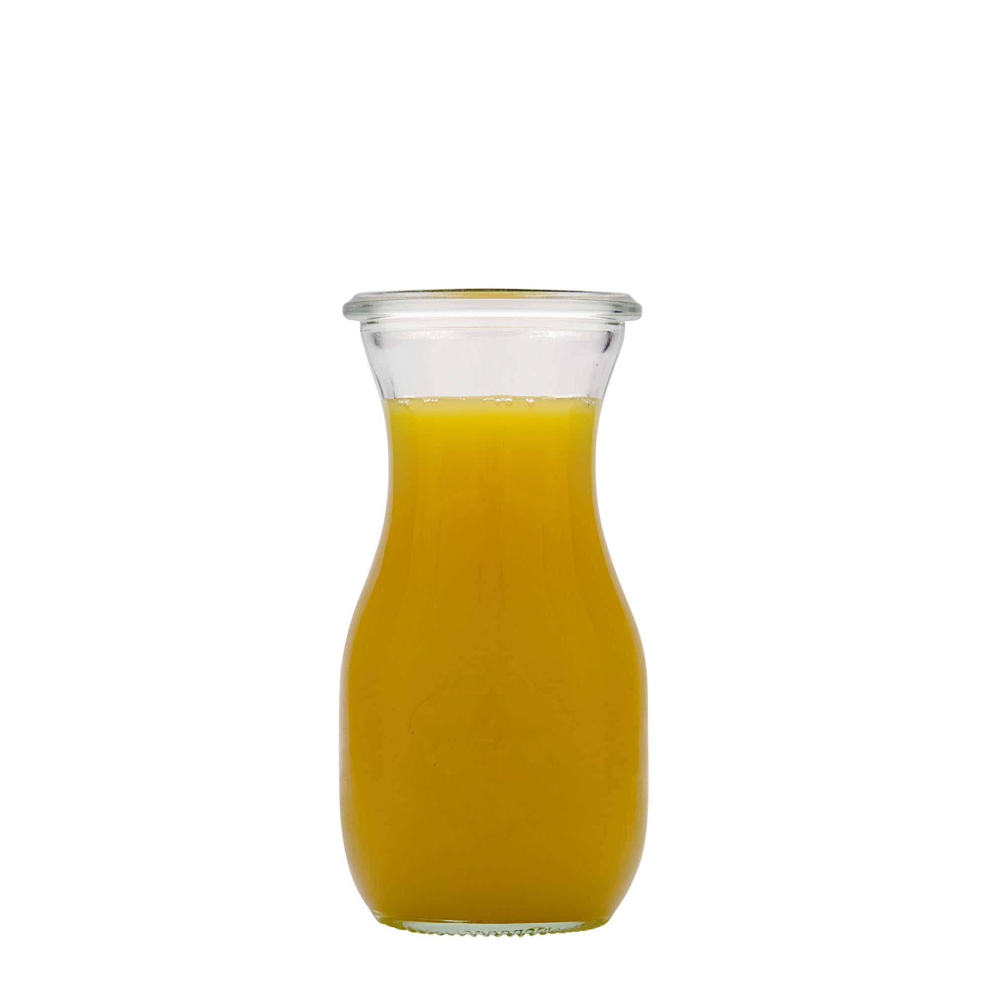 Botella para zumo WECK de 250 ml, boca: borde redondo