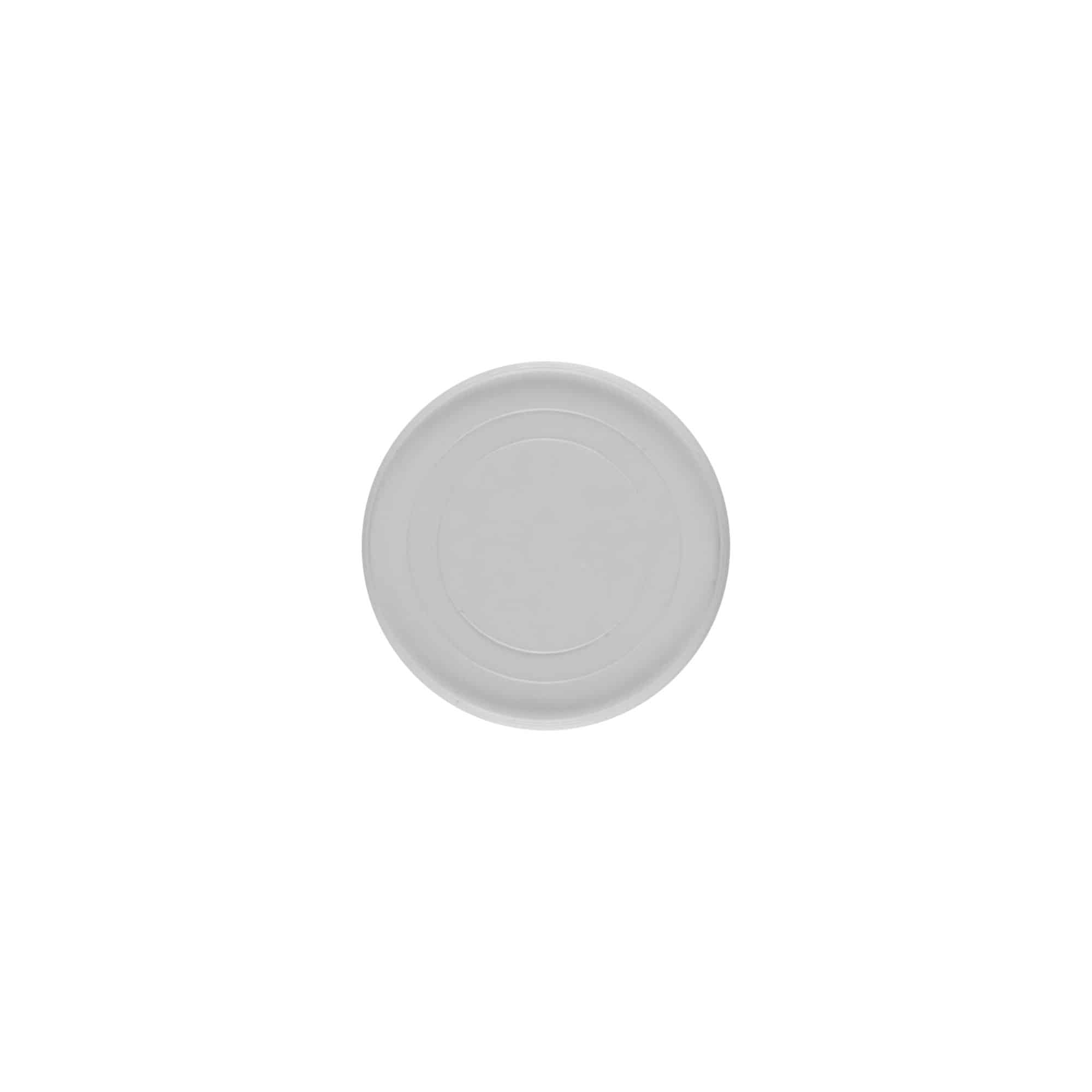 Disco de cubierta para 5 ml «Bianca», plástico PP, blanco