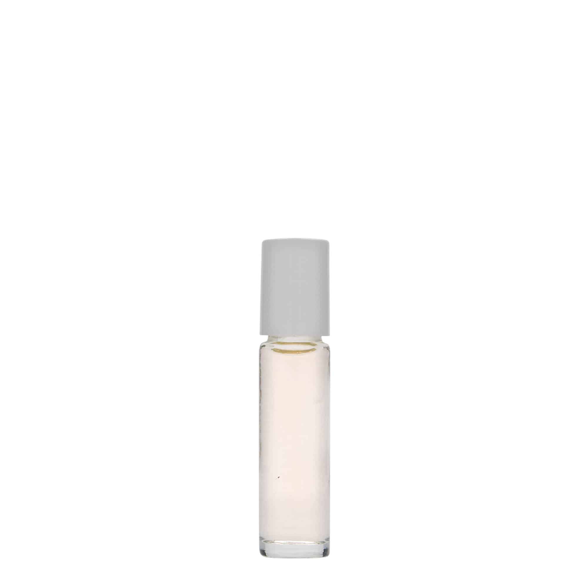 Botella roll-on de vidrio de 10 ml, boca: cierre de rosca