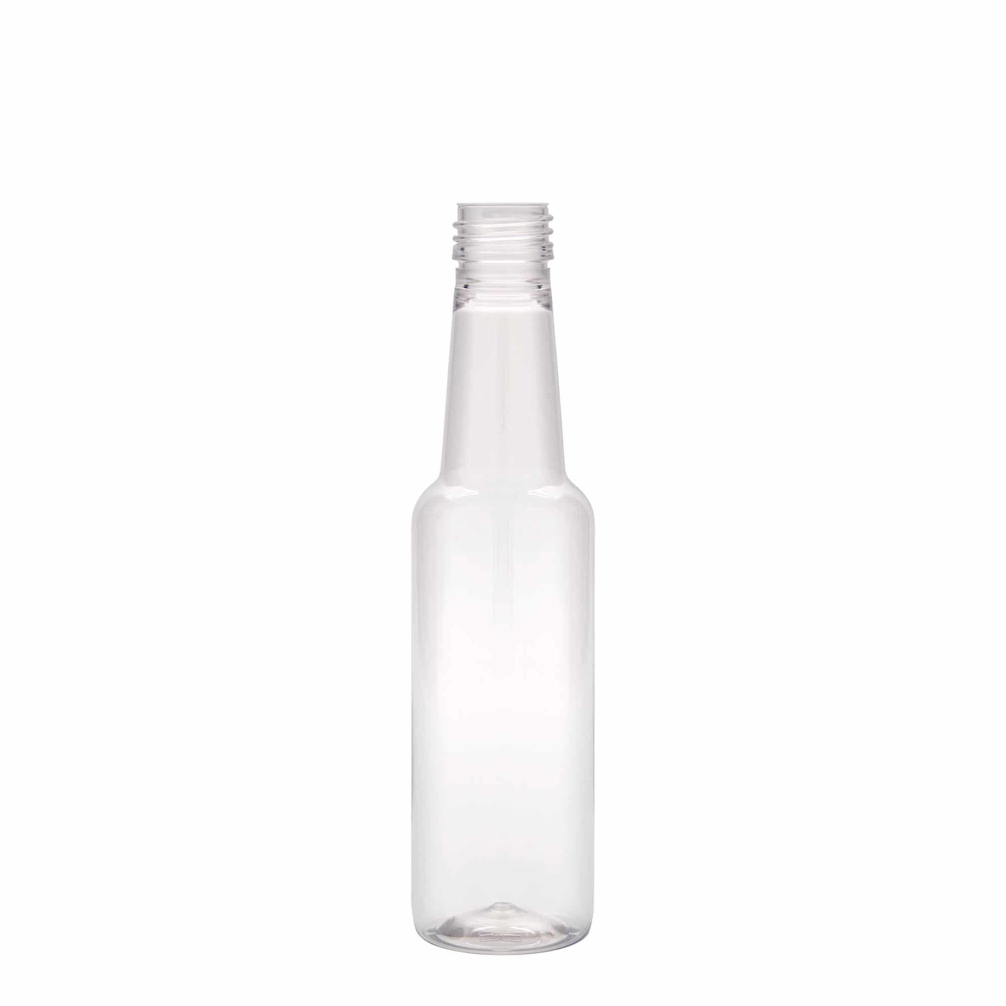 Botella de PET 'Vino' de 250 ml, plástico, boca: PP 28 Botella de PET 'Vino' de 250 ml, plástico, boca: PP 28