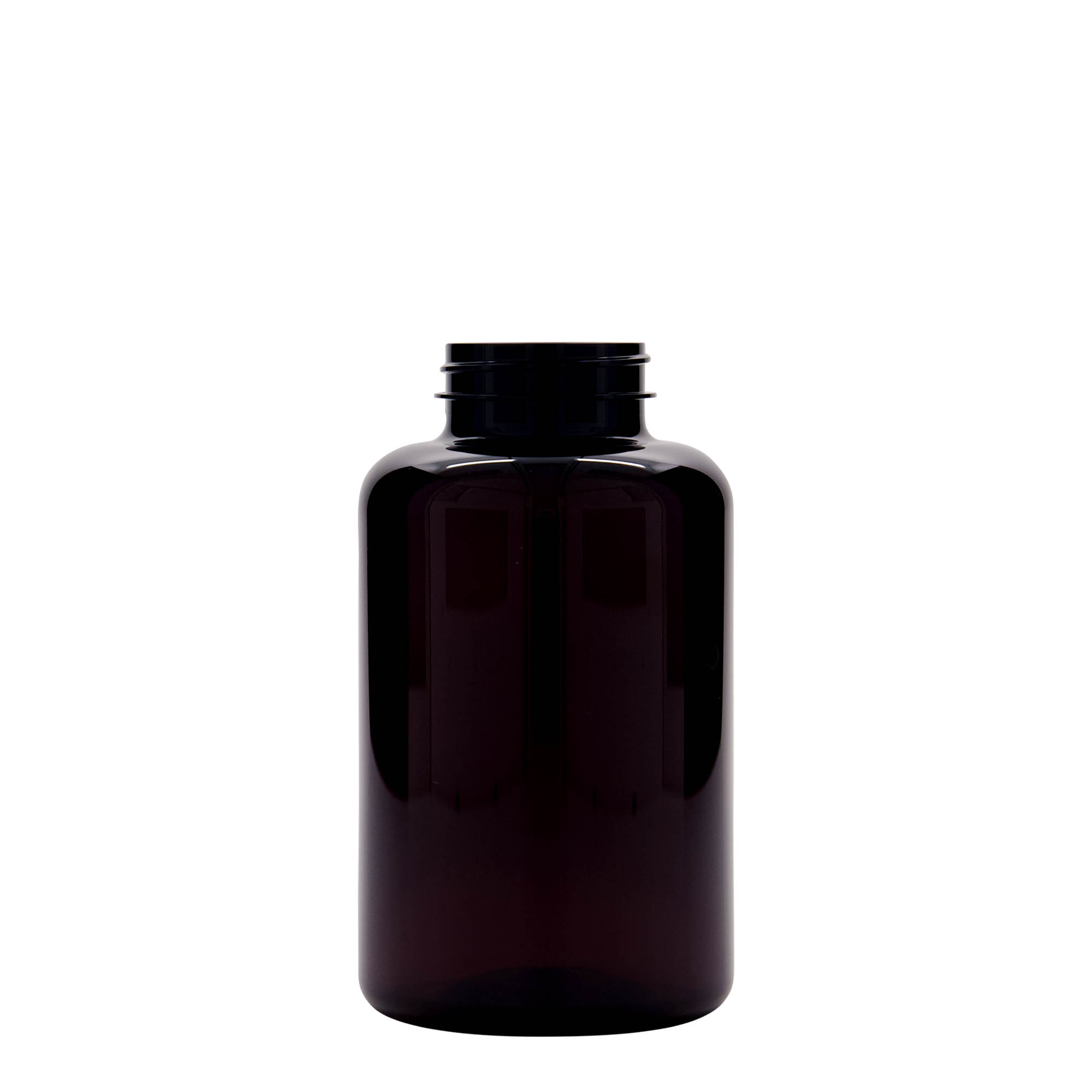 500 ml envase PET, plástico, marrón, boca: 45/400