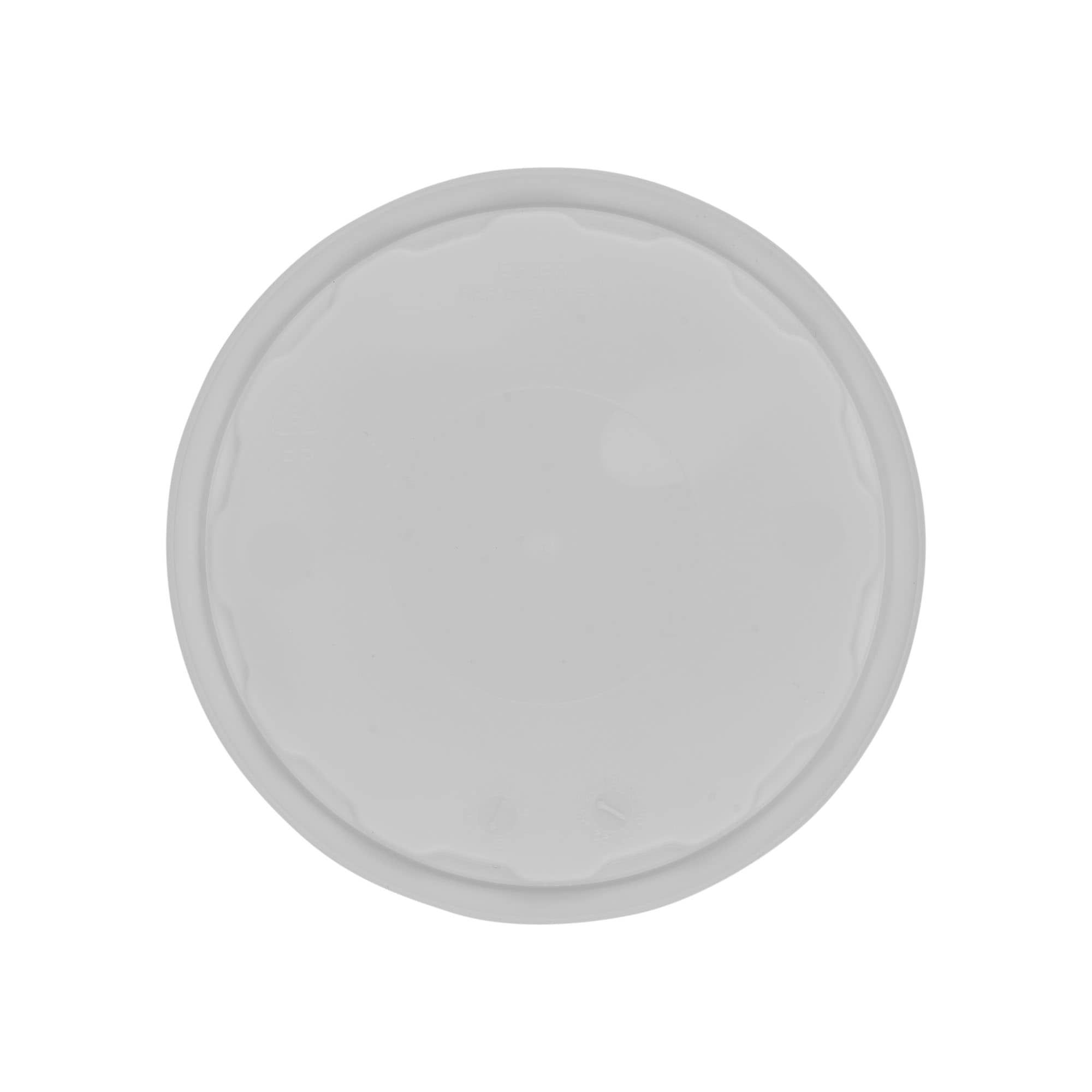 Tapa para cubo de 1 l, plástico de PP, blanco