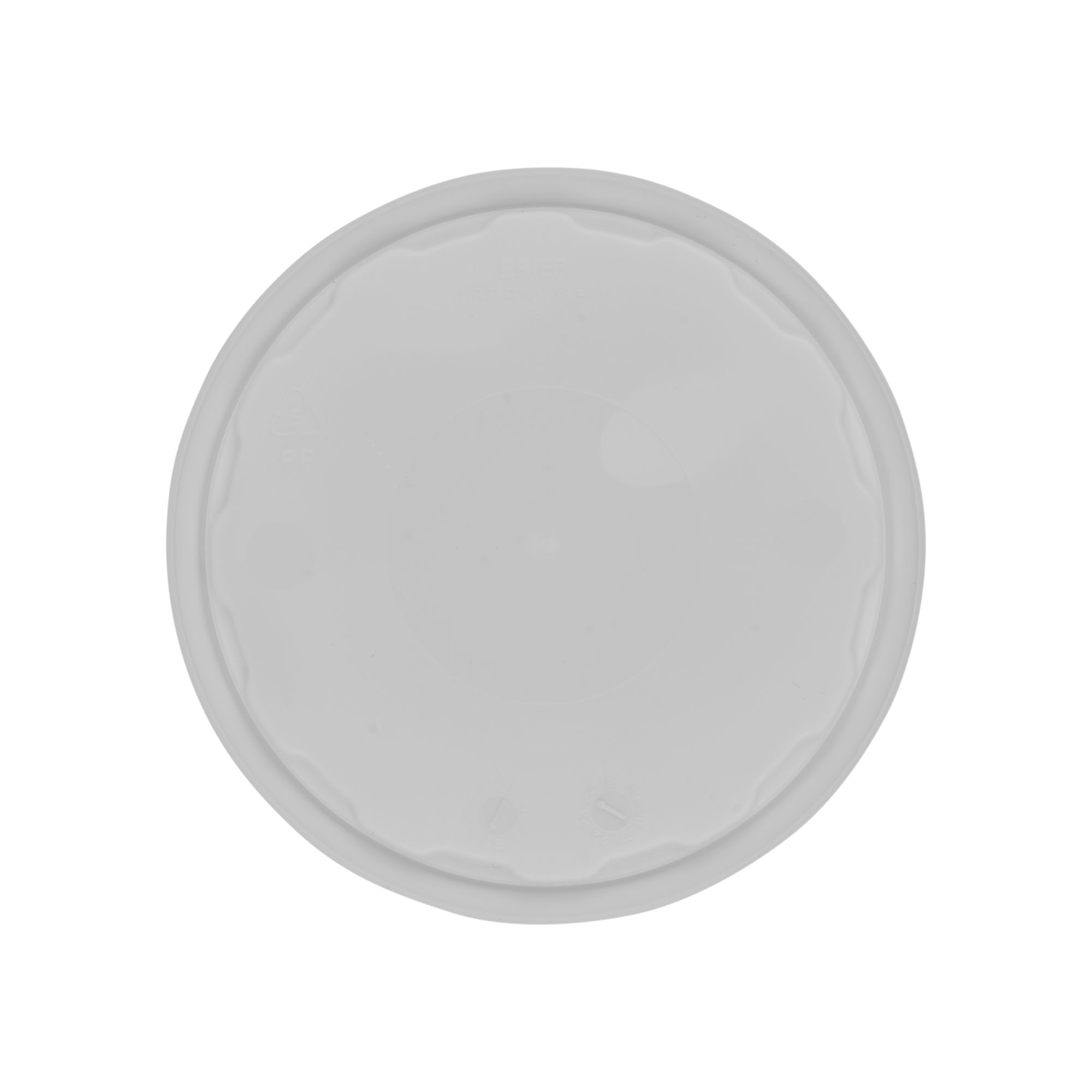 Tapa para cubo de 1 l, plástico PP, blanco