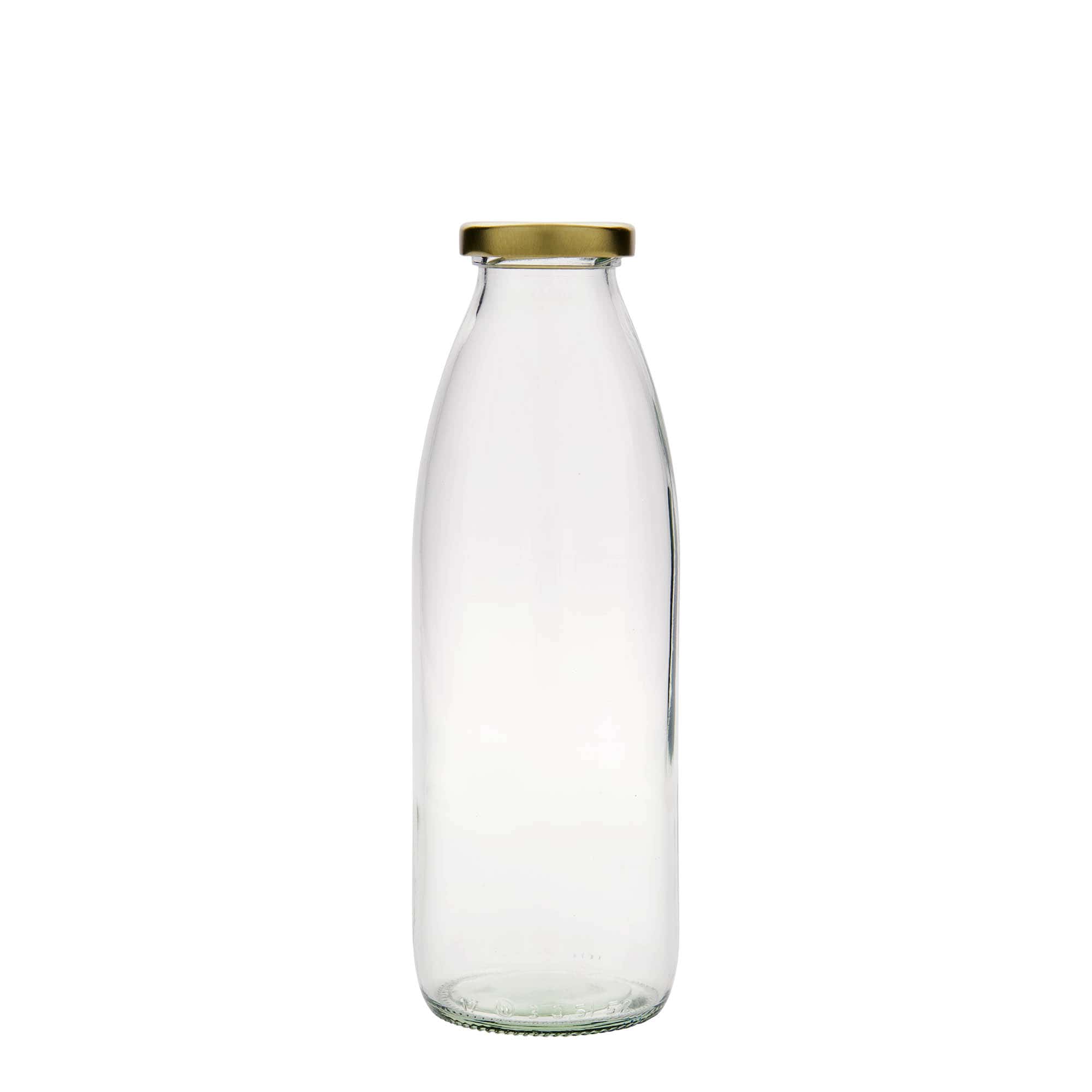 Botella de vidrio de 500 ml Vroni, boca: Twist-Off (TO 43)