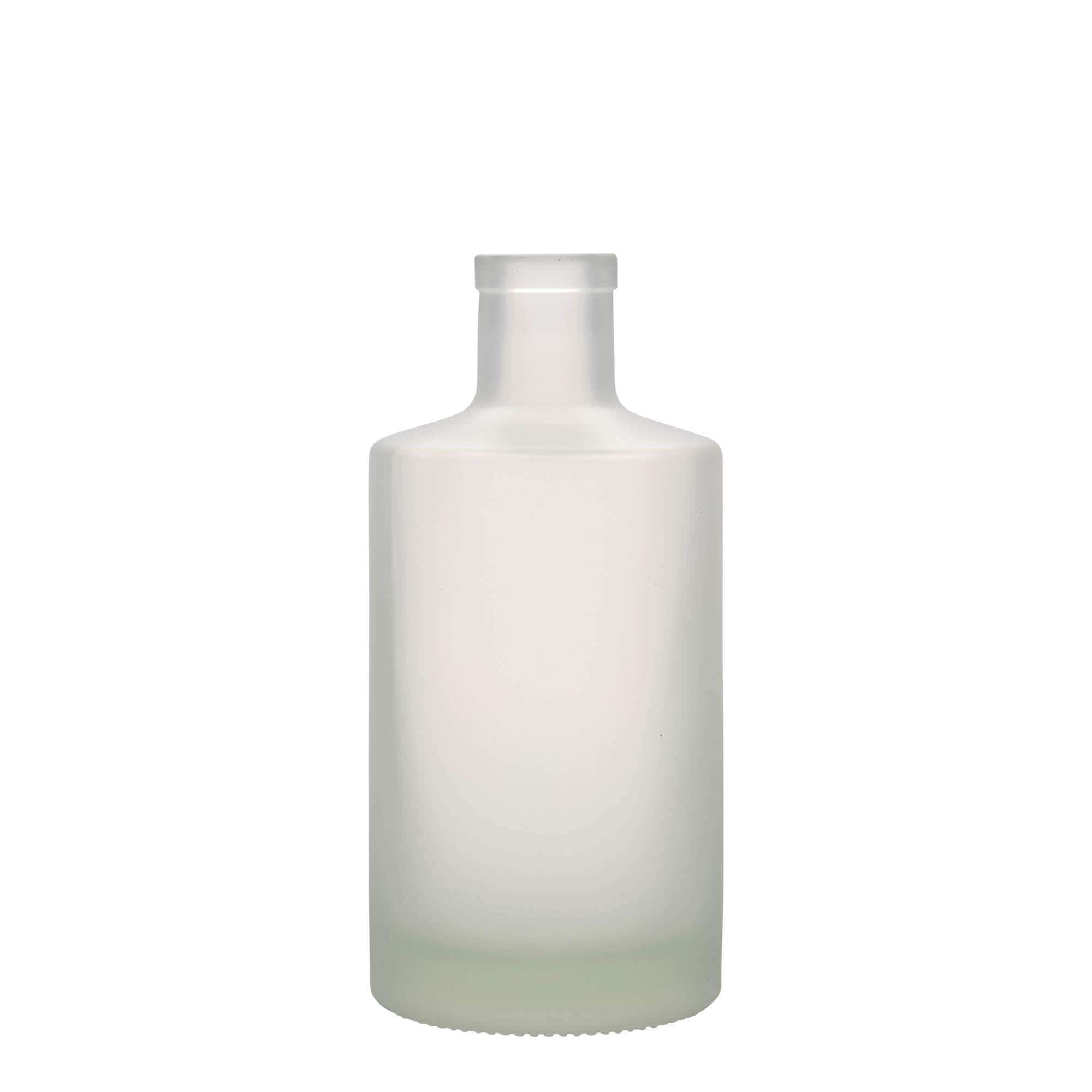 Botella de cristal de 500 ml 'Caroline', enfriada, boca: corcho