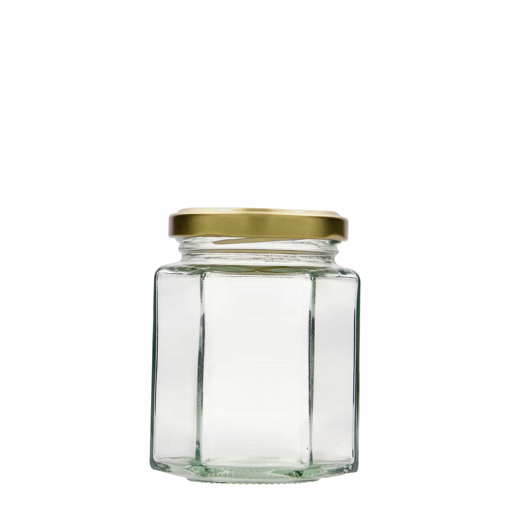 196 ml frasco hexagonal, boca: twist-off (TO 58)