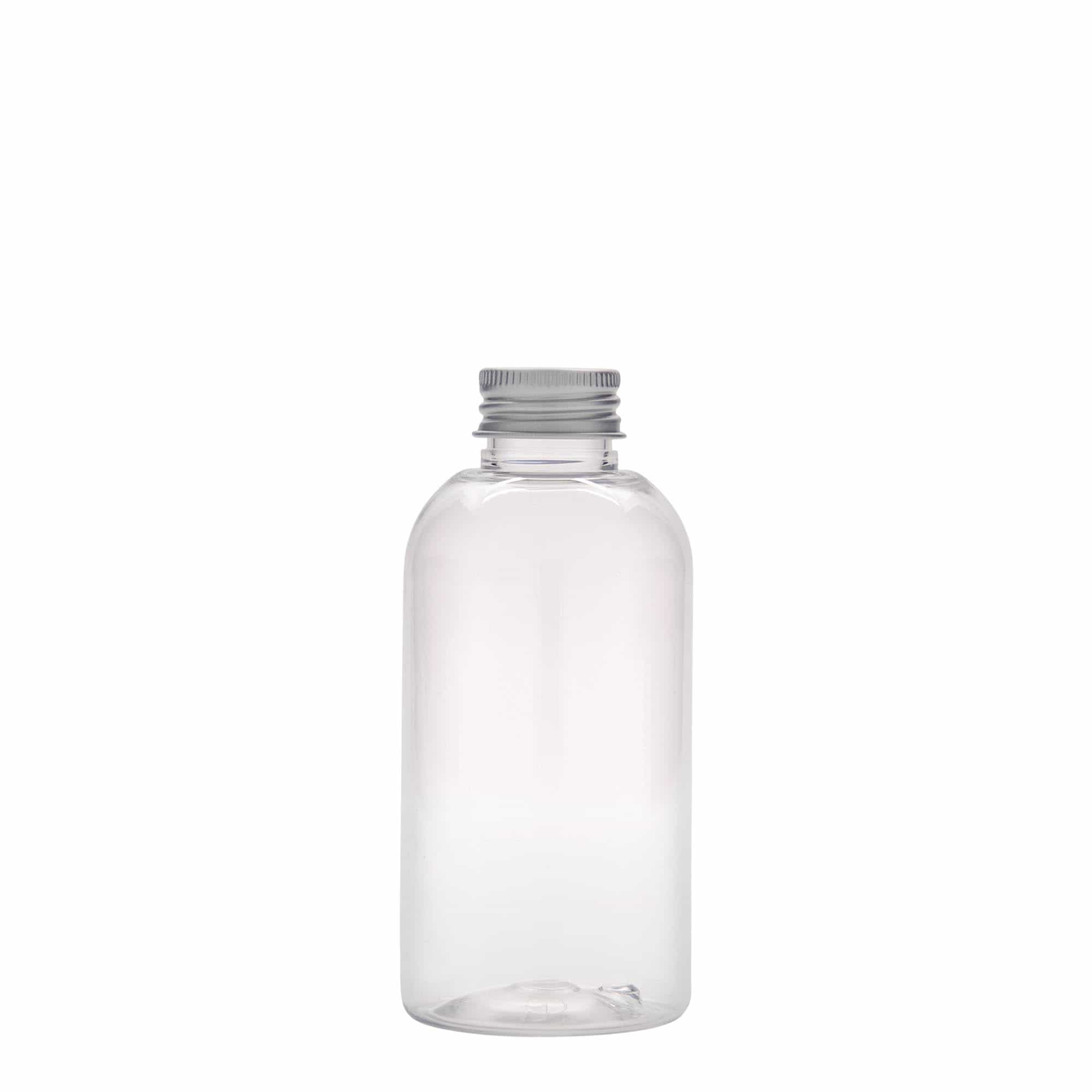 Botella PET de 150 ml 'Boston', plástico, boca: 24/410
