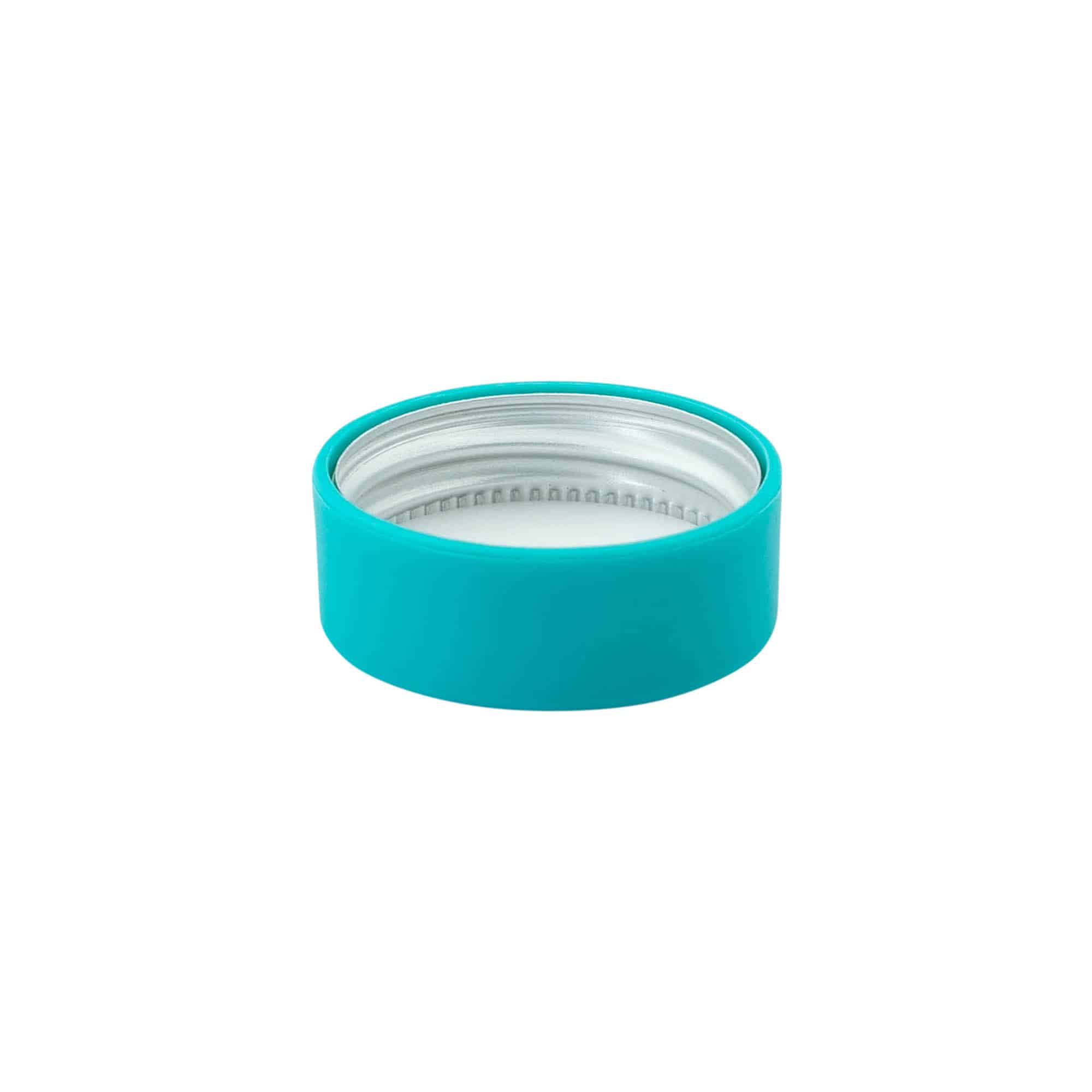 Tapón de rosca, ABS, turquesa, para boca: GPI 33/400