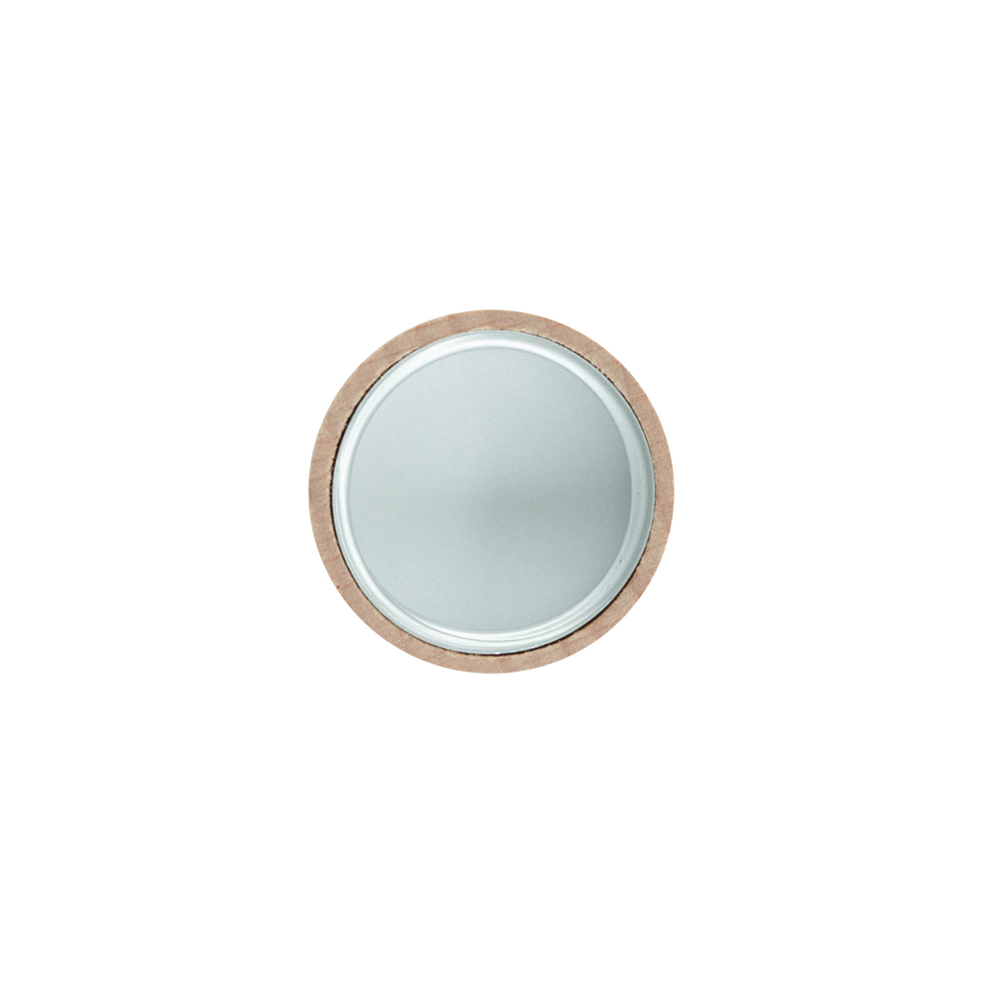 Tapón de rosca, madera, beige, para boca: GPI 28/400