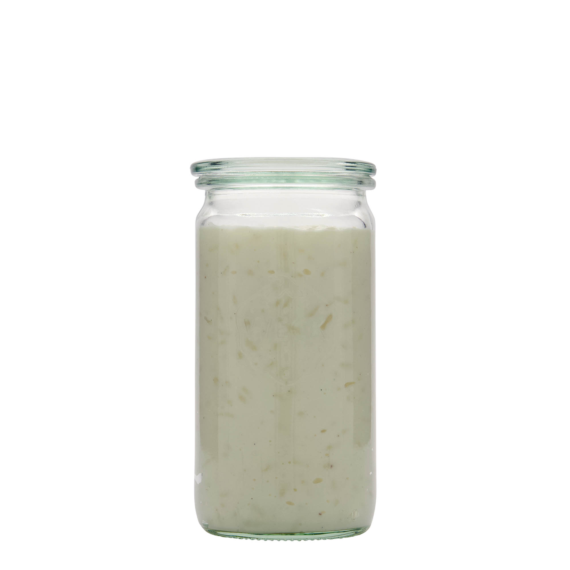 340 ml vaso cilíndrico WECK, boca: borde redondo