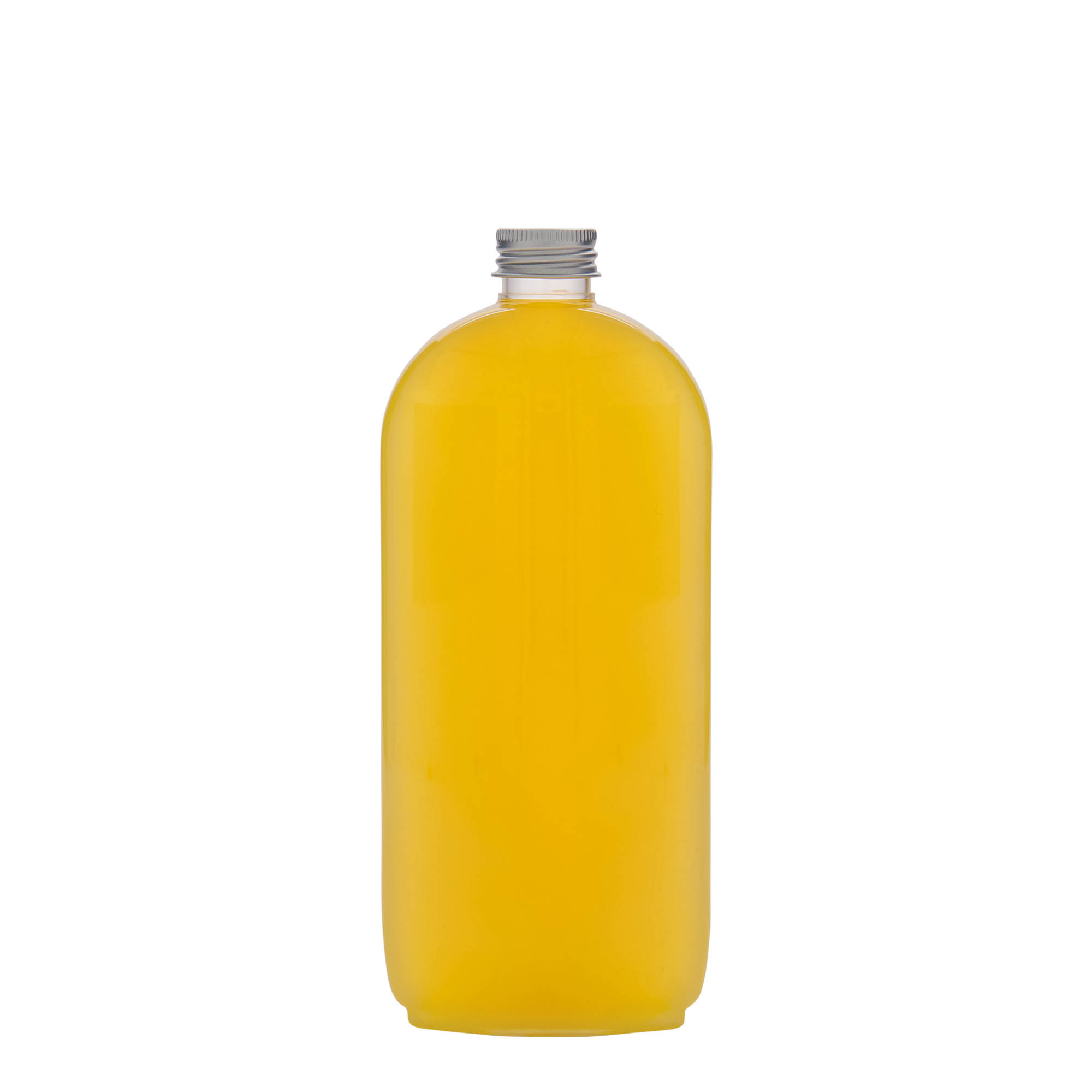 Botella PET de 500 ml 'Iris', ovalada, plástico, boca: 24/410