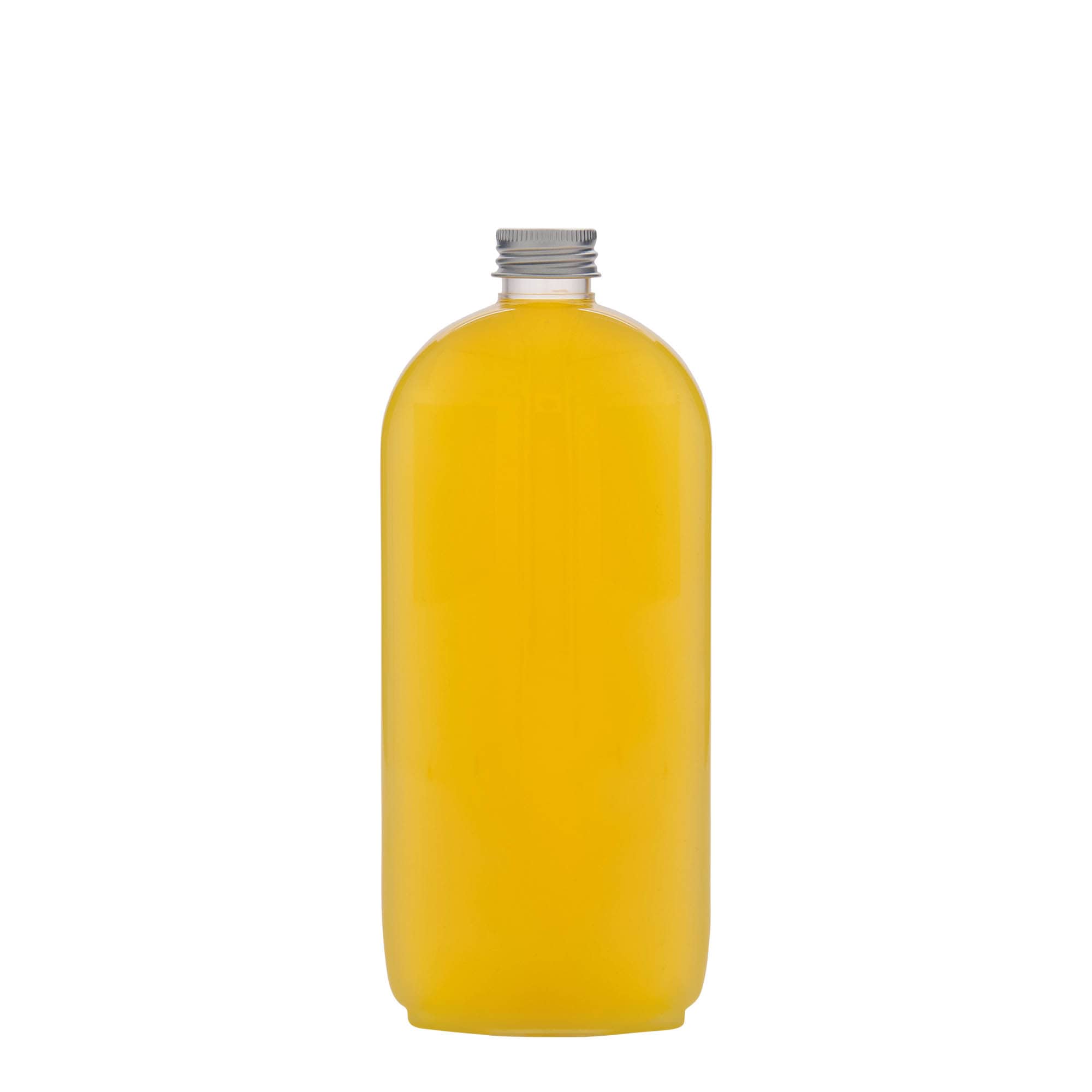 Botella PET de 500 ml 'Iris', ovalada, plástico, boca: 24/410