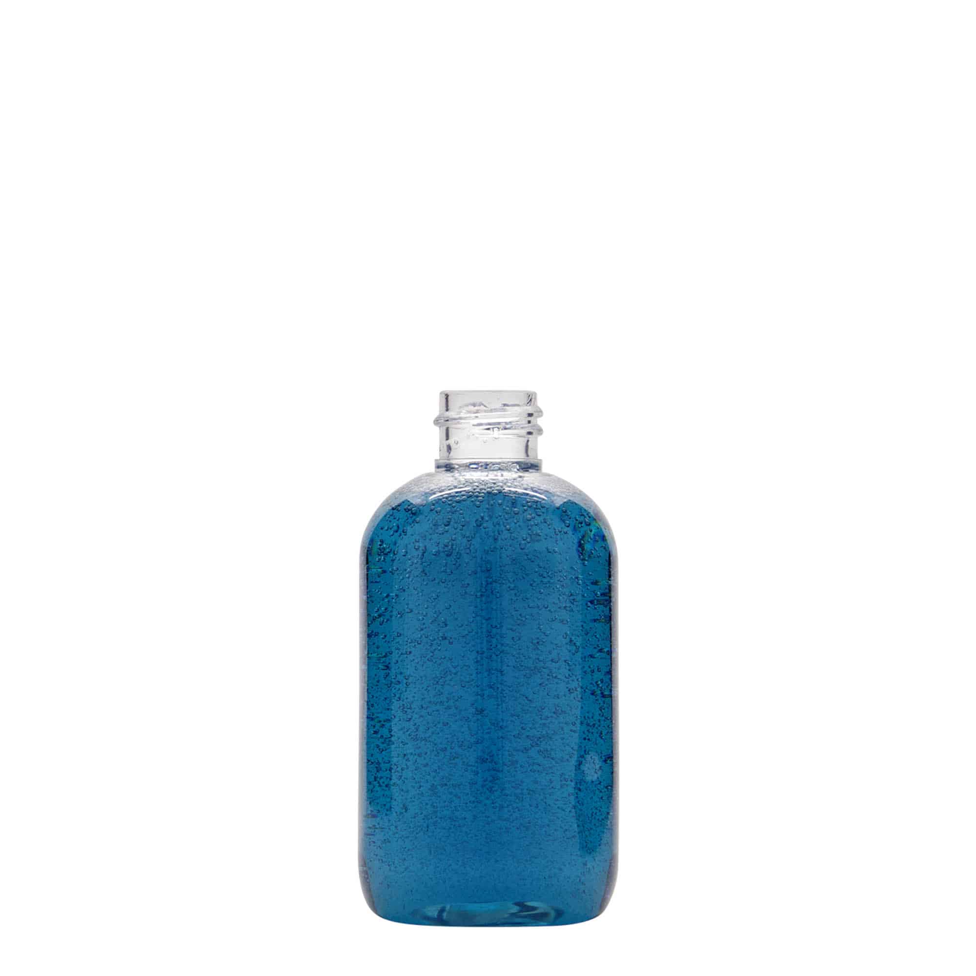 Botella de PET 'Boston' de 100 ml, plástico, boca: GPI 20/410