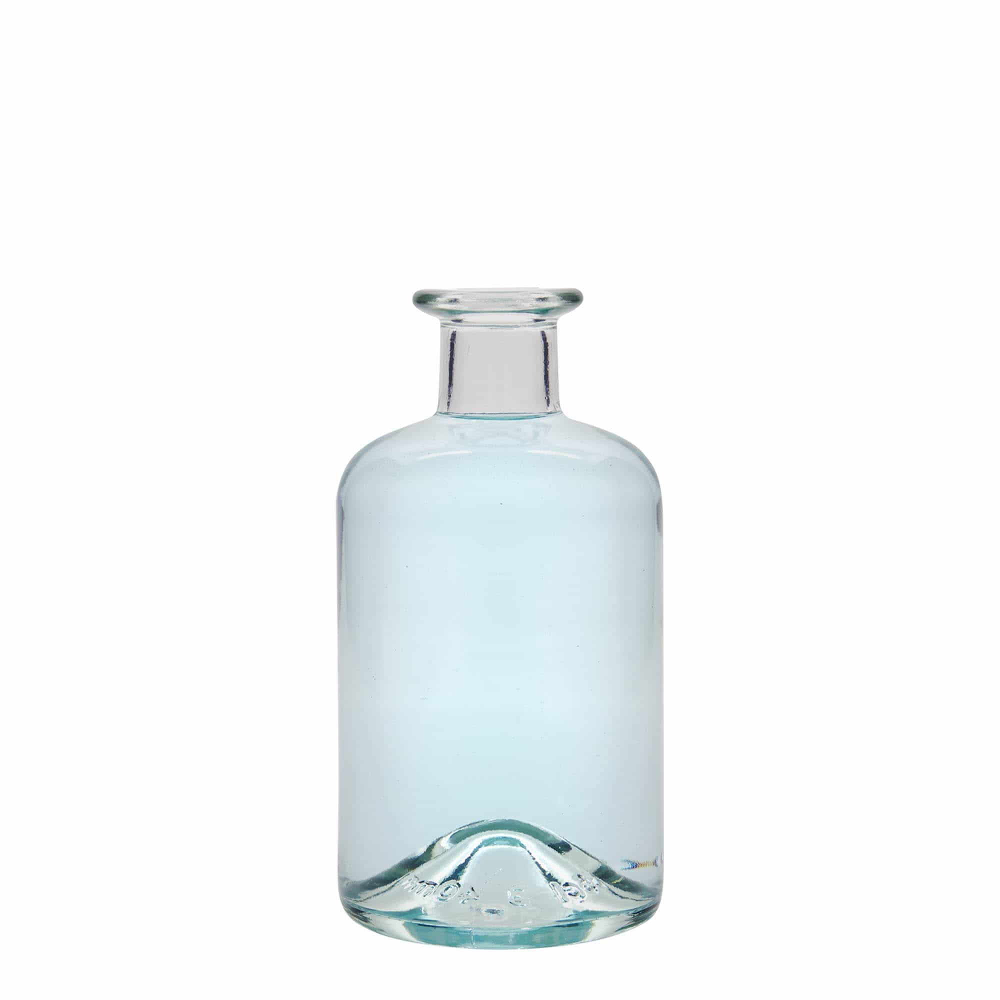 Botella de vidrio de farmacia de 350 ml, boca: corcho