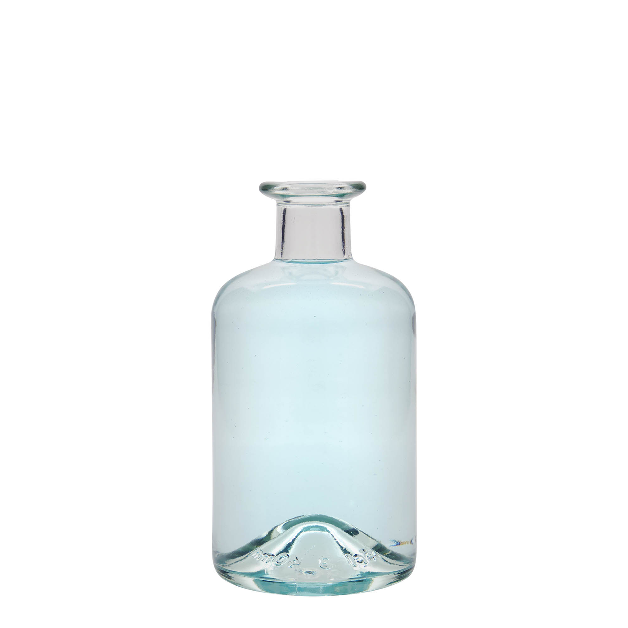 Botella de vidrio de 350 ml para farmacéutico, boca: corcho