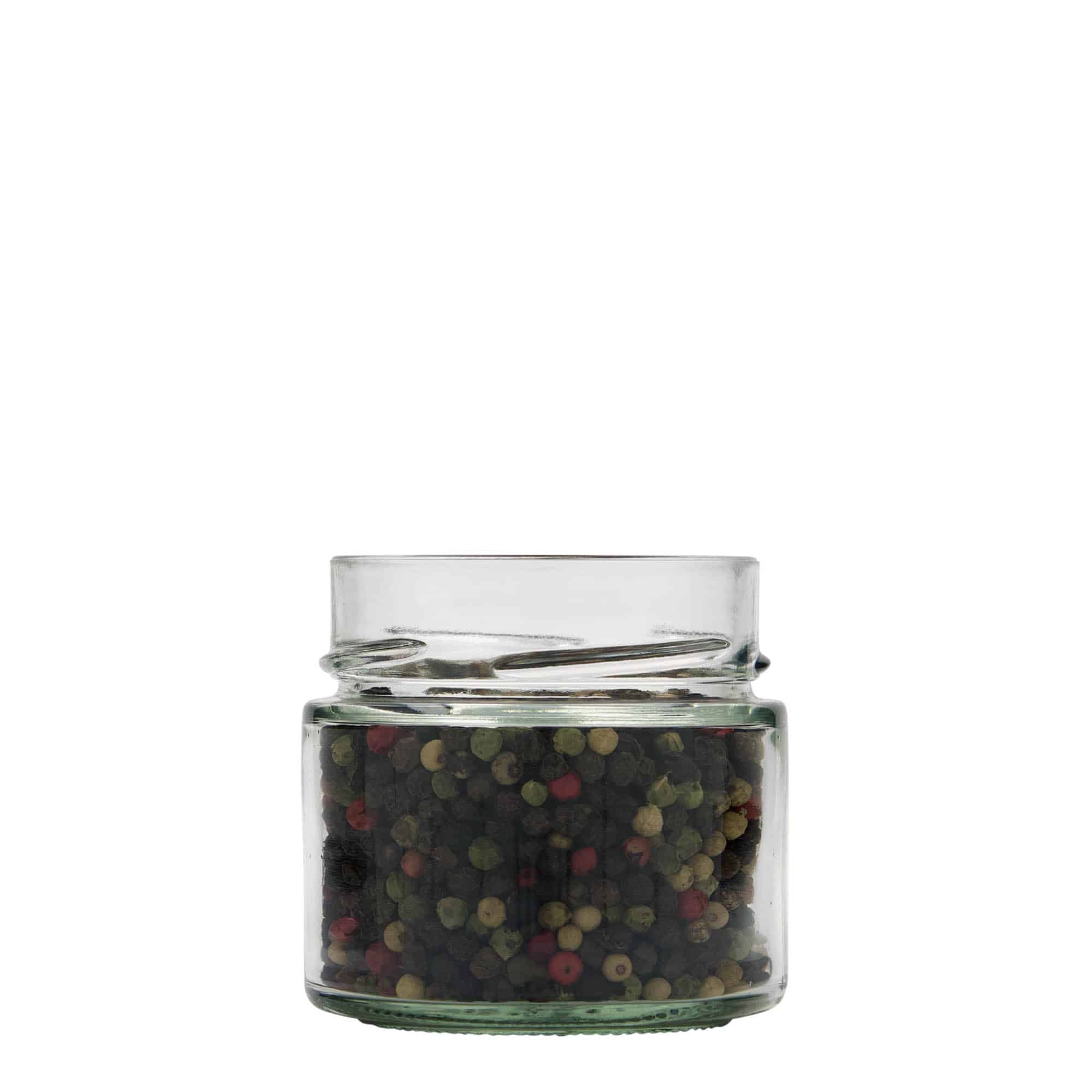 Tarro redondo de 212 ml, boca: Deep-Twist-Off (DTO 70)