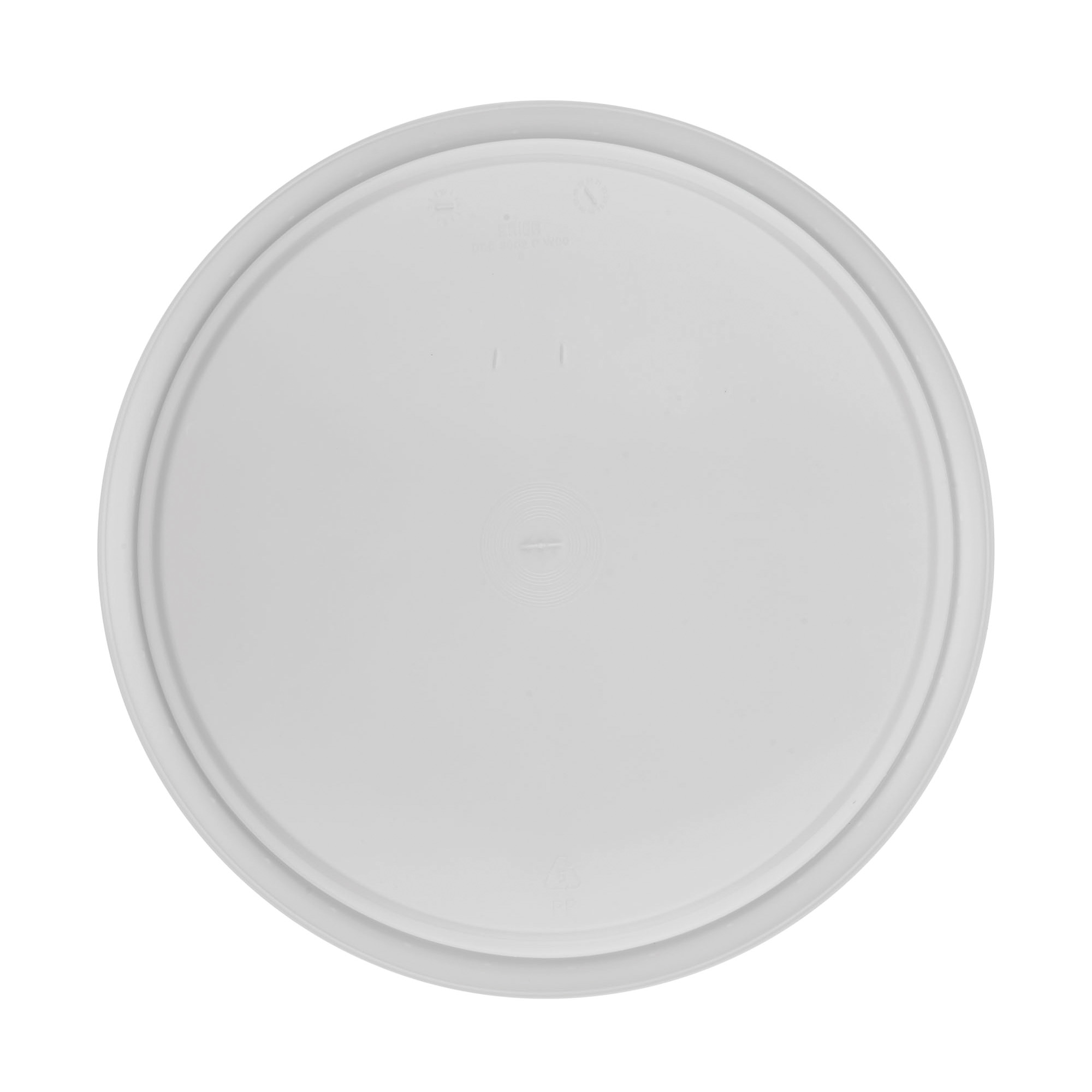 Tapa para cubo de 30 l, plástico PP, blanco Tapa para cubo de 30 l, plástico PP, blanco