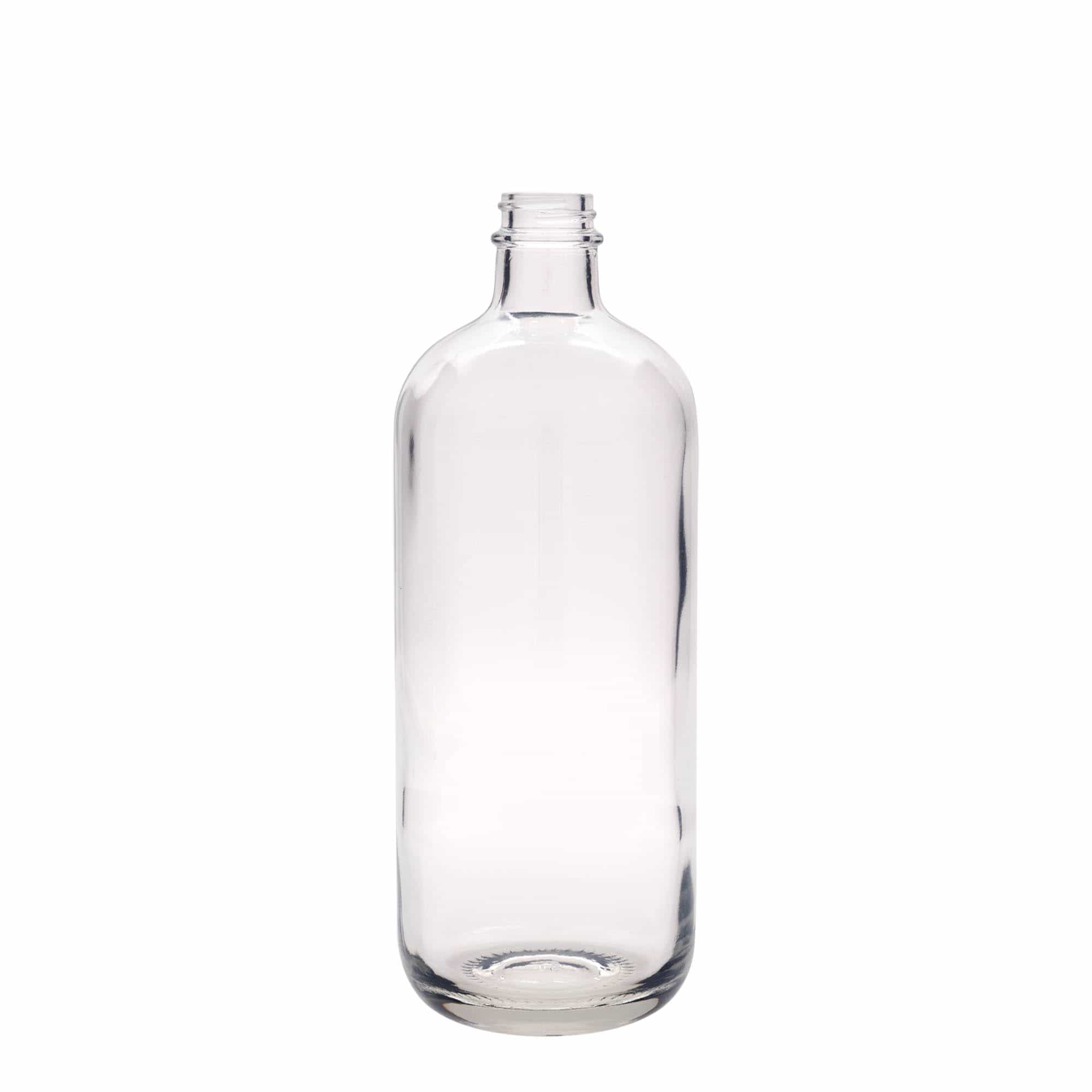 Botella de vidrio 'Lotto' de 700 ml, boca: GPI 28