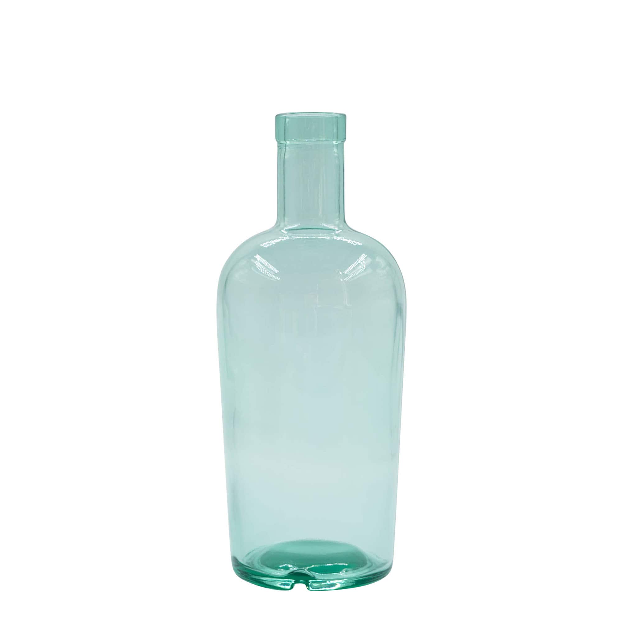 Botella de vidrio de 700 ml 'Teo Light', boca: corcho