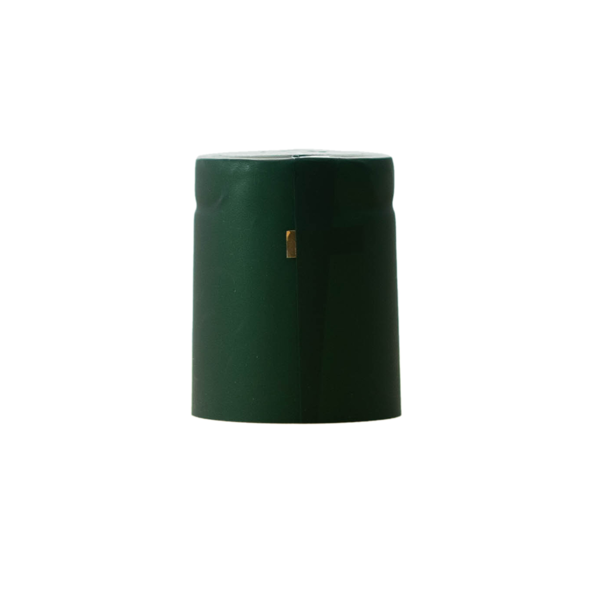 Cápsula termoencogible 32x41, plástico de PVC, verde oscuro Cápsula termoencogible 32x41, plástico de PVC, verde oscuro