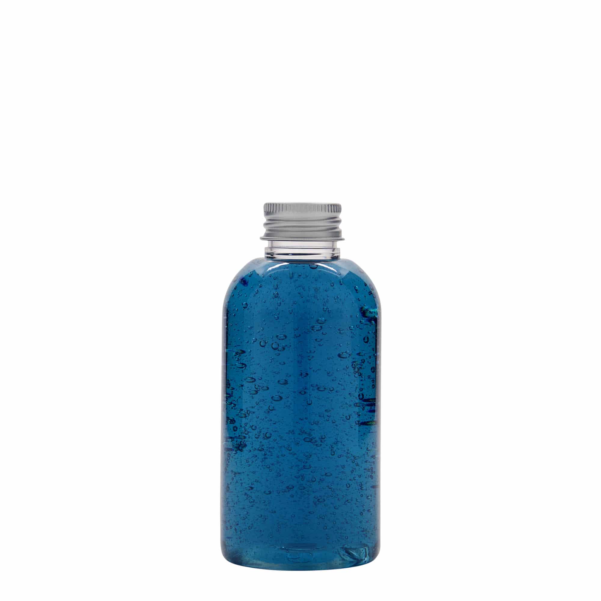 Botella de PET 'Boston' de 150 ml, plástico, boca: GPI 24/410