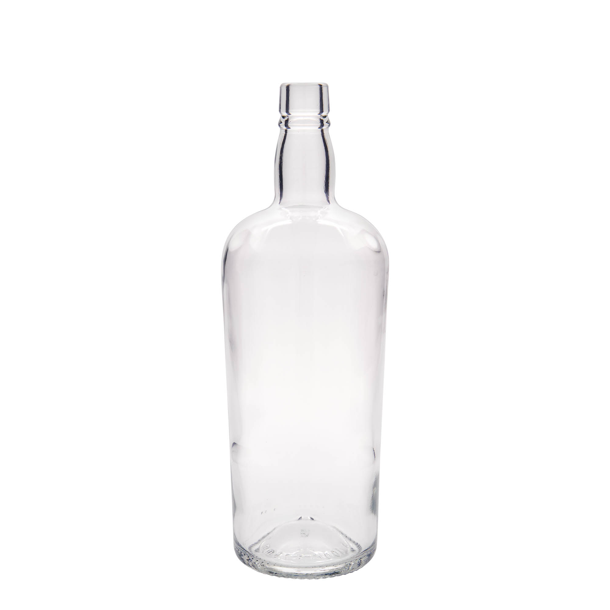 Botella de vidrio de 1000 ml 'Edinburgh', boca: corcho
