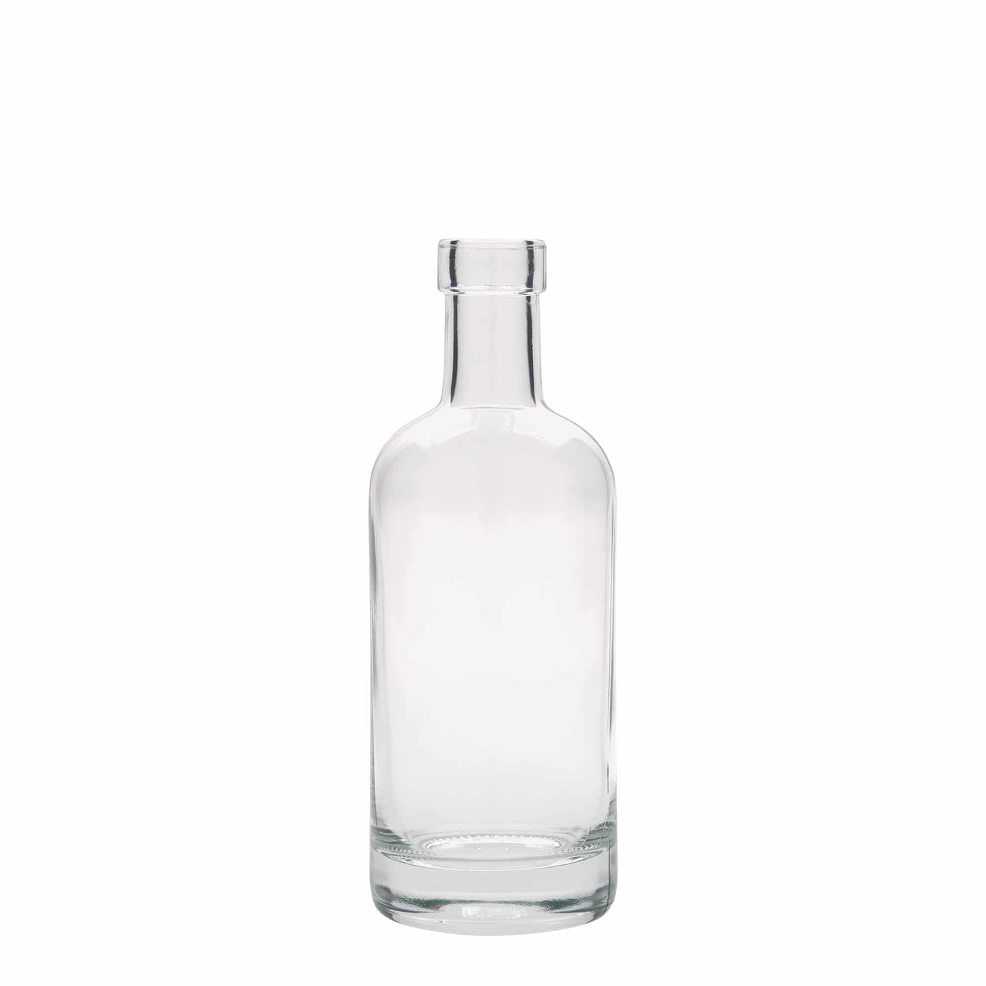 Botella de vidrio 'Linea Uno' de 250 ml, boca: corcho