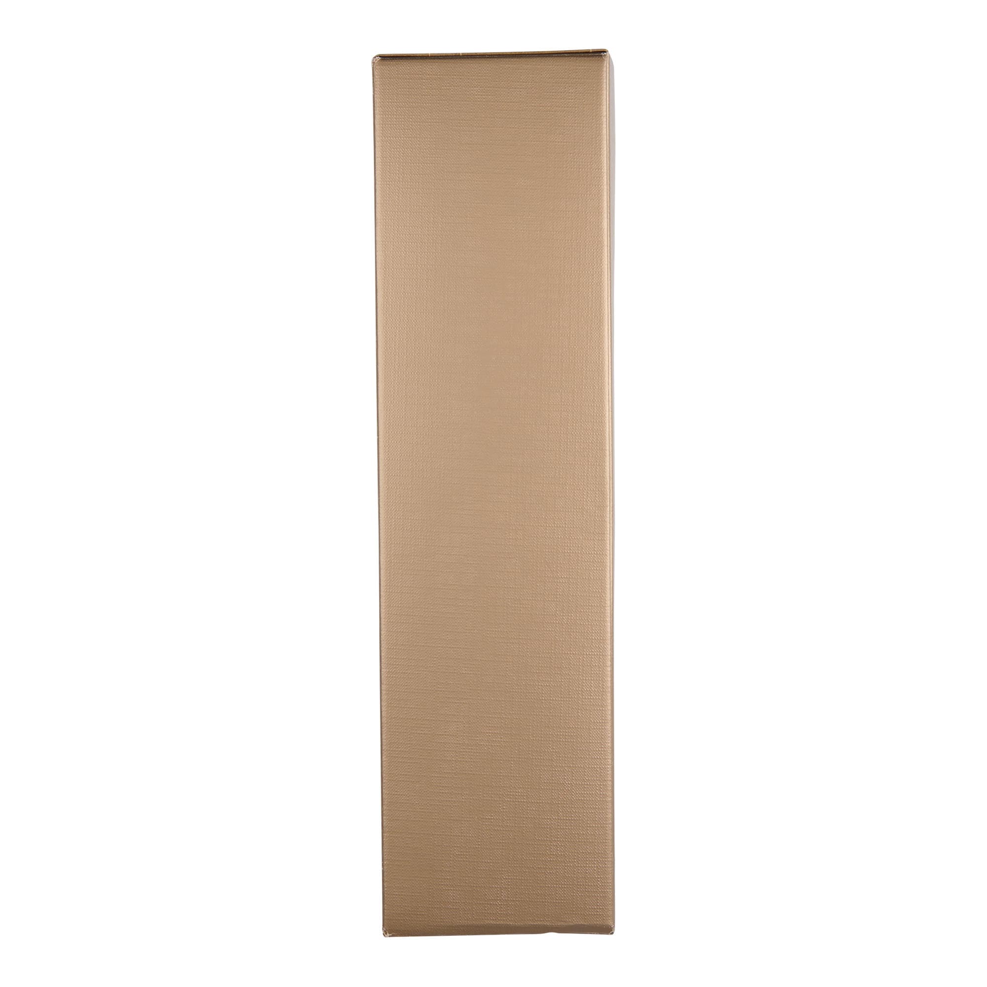 Caja de regalo «Metálica», rectangular, cartón, champán