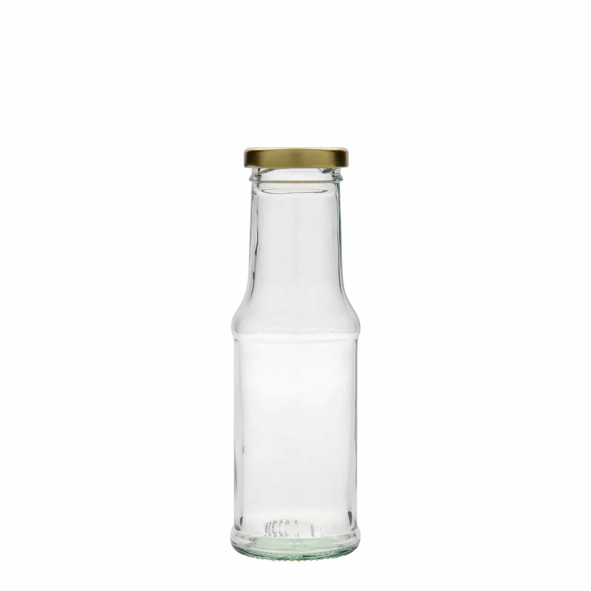 Botella para salsa de 200 ml, vidrio, boca: Twist-Off (TO 43)