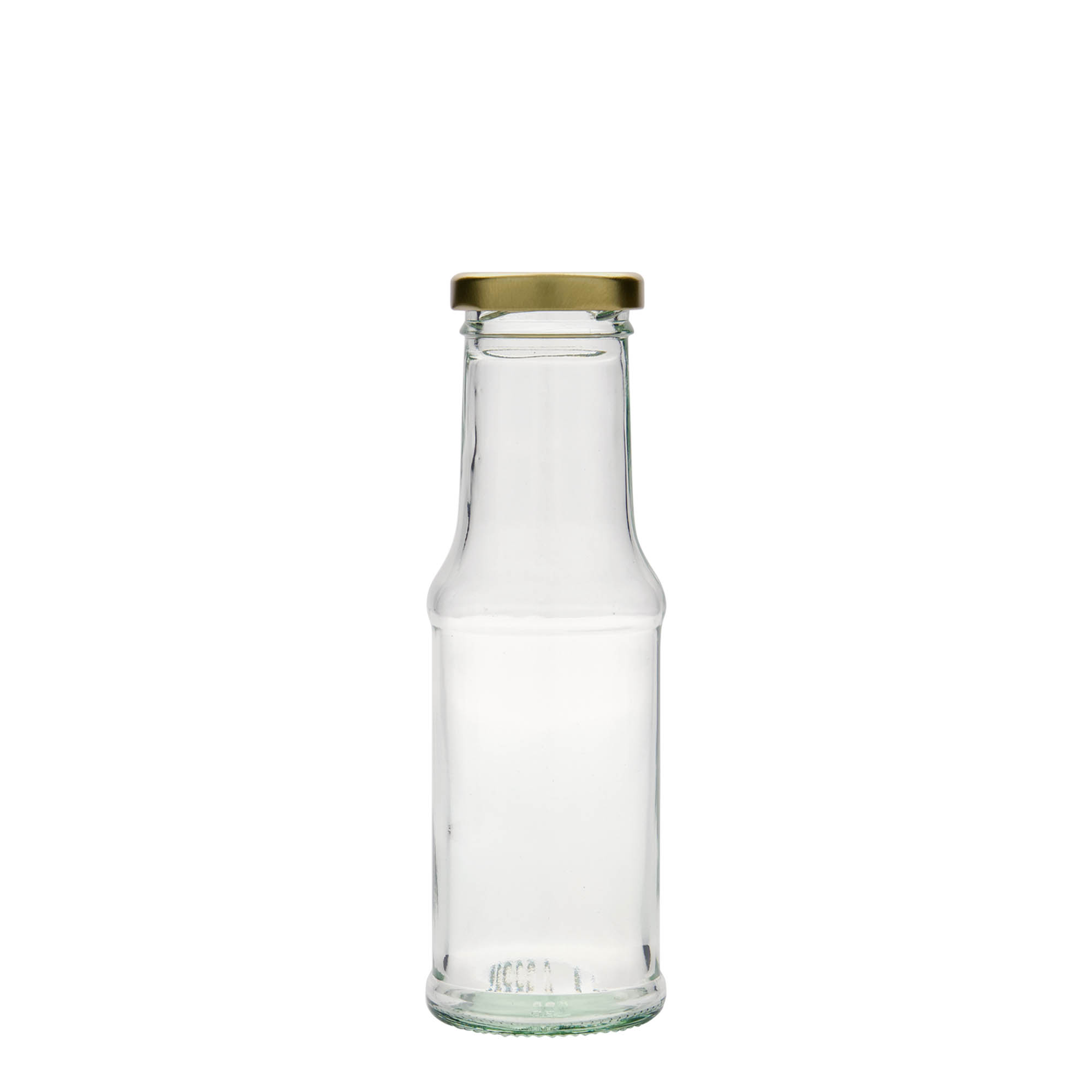 Botella para salsa de 200 ml, vidrio, boca: Twist-Off (TO 43) Botella para salsa de 200 ml, vidrio, boca: Twist-Off (TO 43)