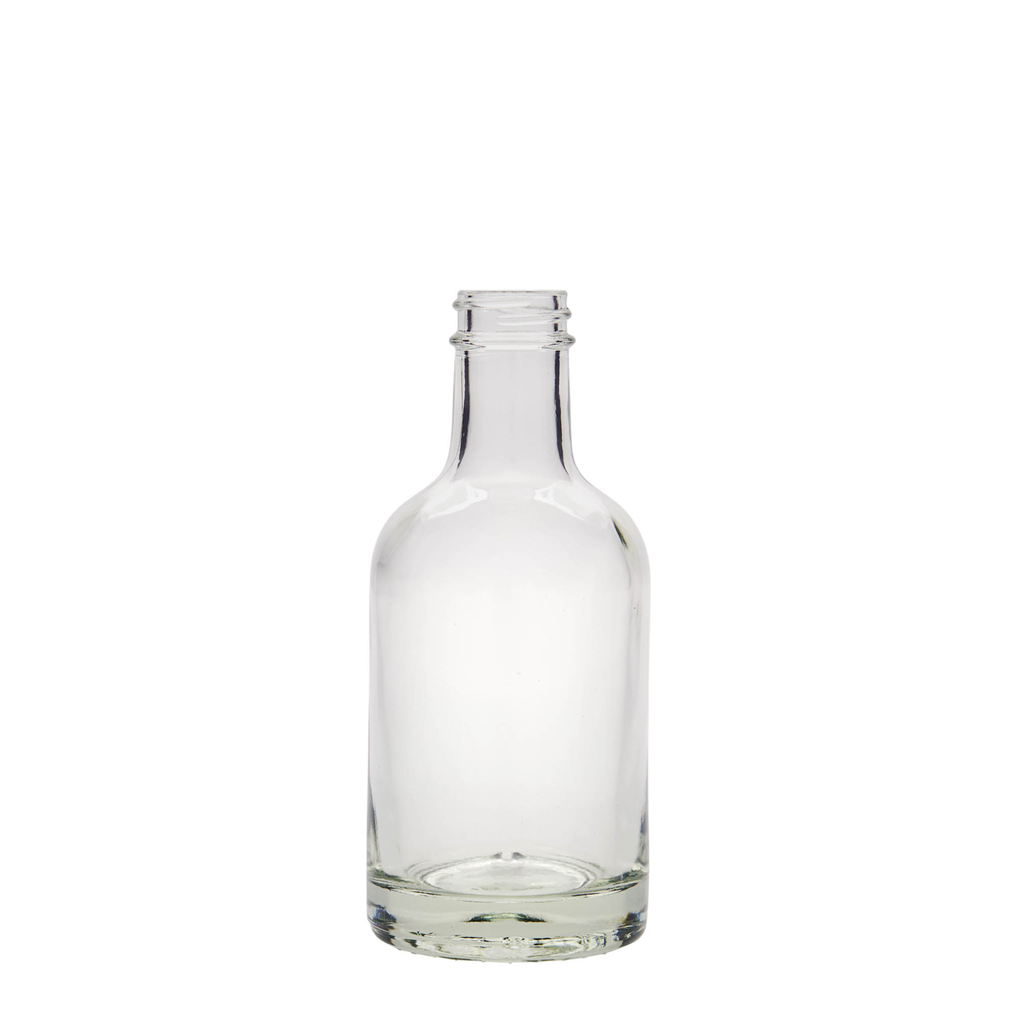 Botella de vidrio de 200 ml «First Class», boca: GPI 28