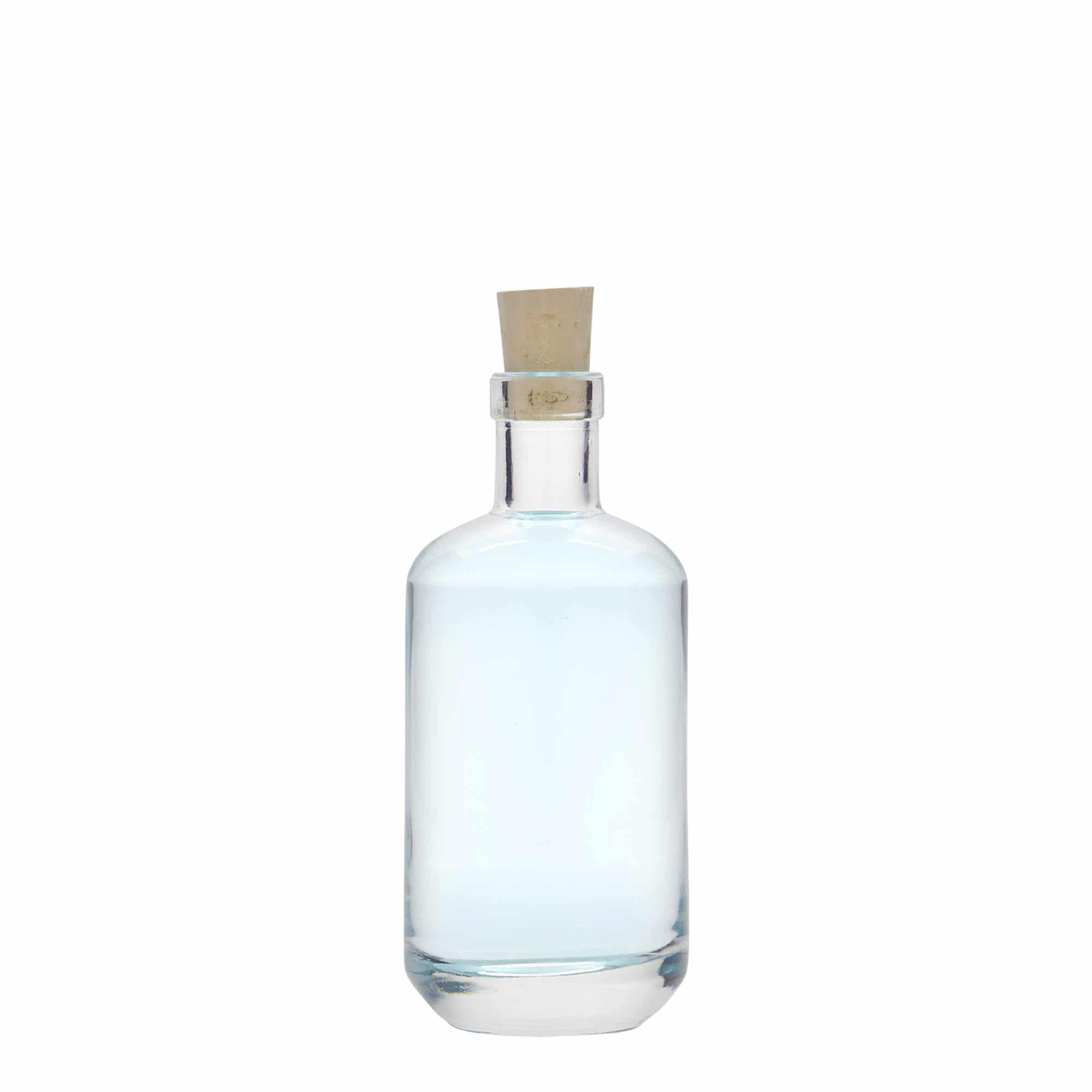 Botella de vidrio 'Viena' de 100 ml, boca: corcho