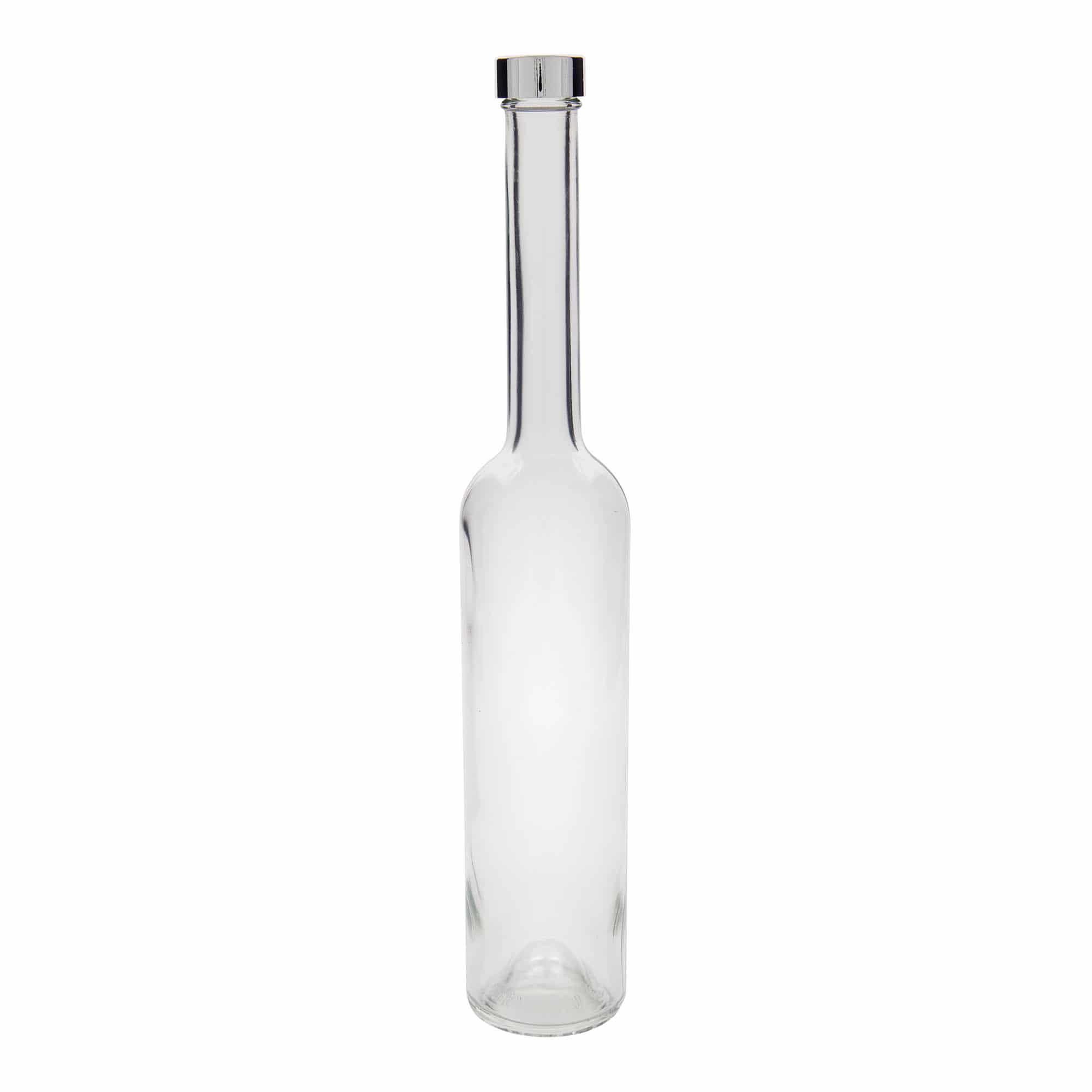 Botella de vidrio 'Platina' de 500 ml, boca: GPI 28