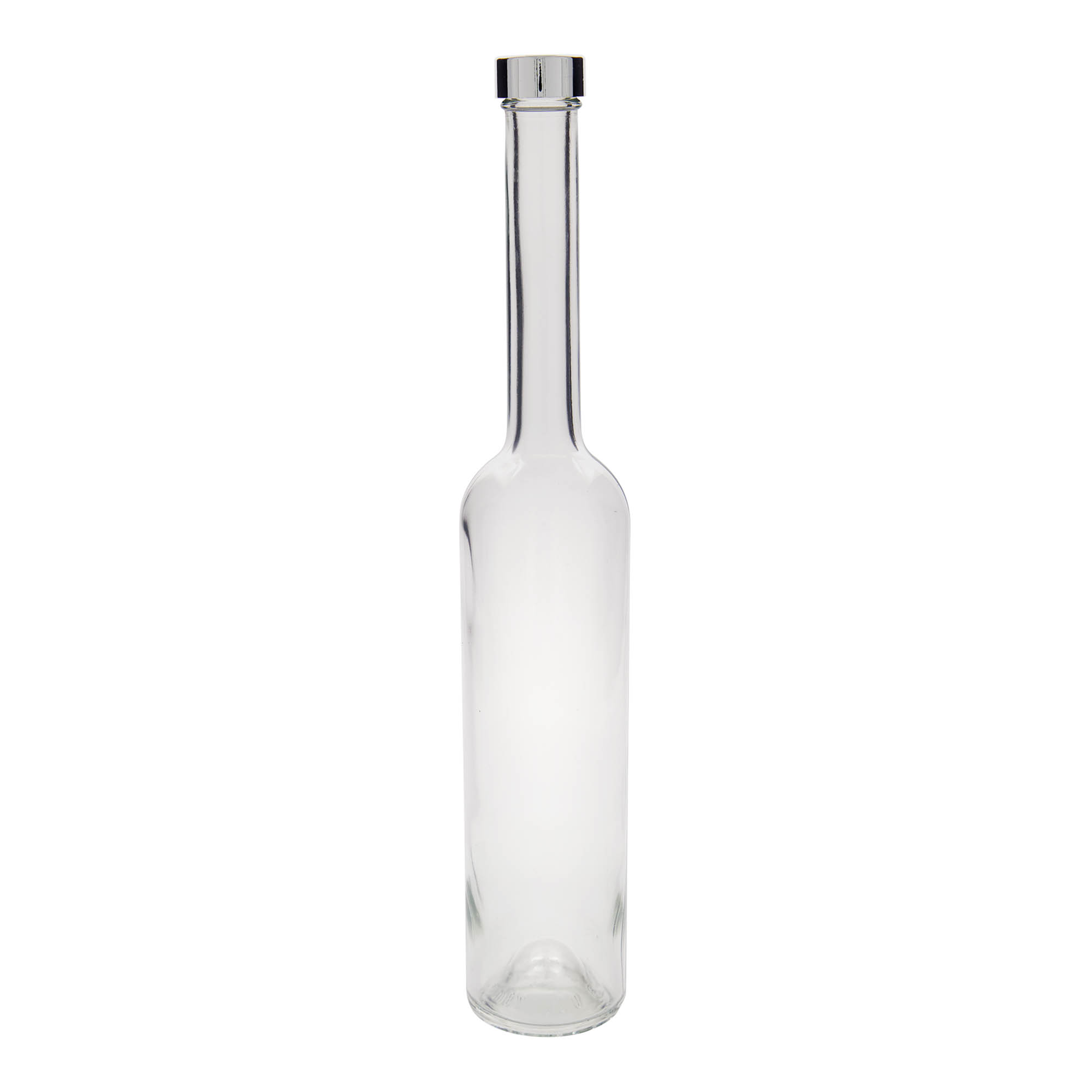 Botella de vidrio de 500 ml 'Platina', boca: GPI 28