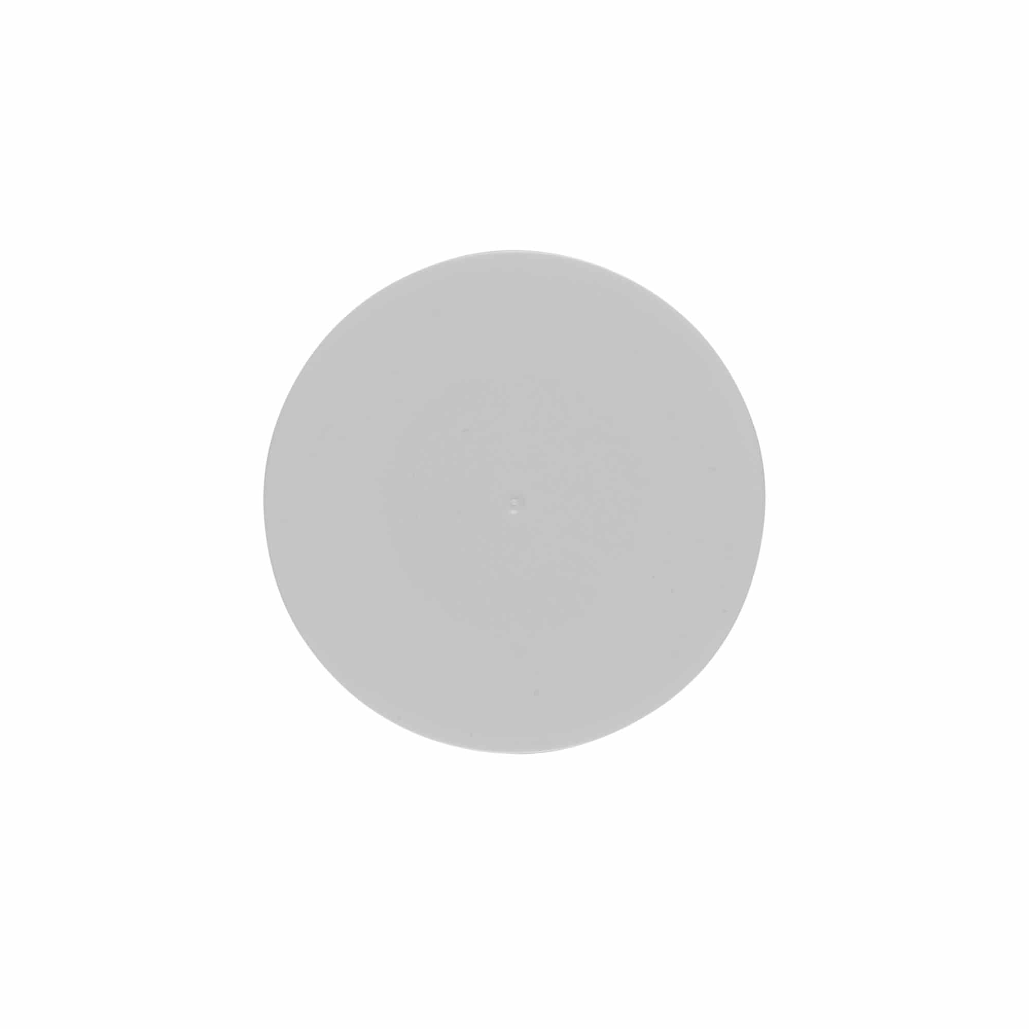 Disco de cobertura para 200 ml 'Bianca', plástico PP, blanco