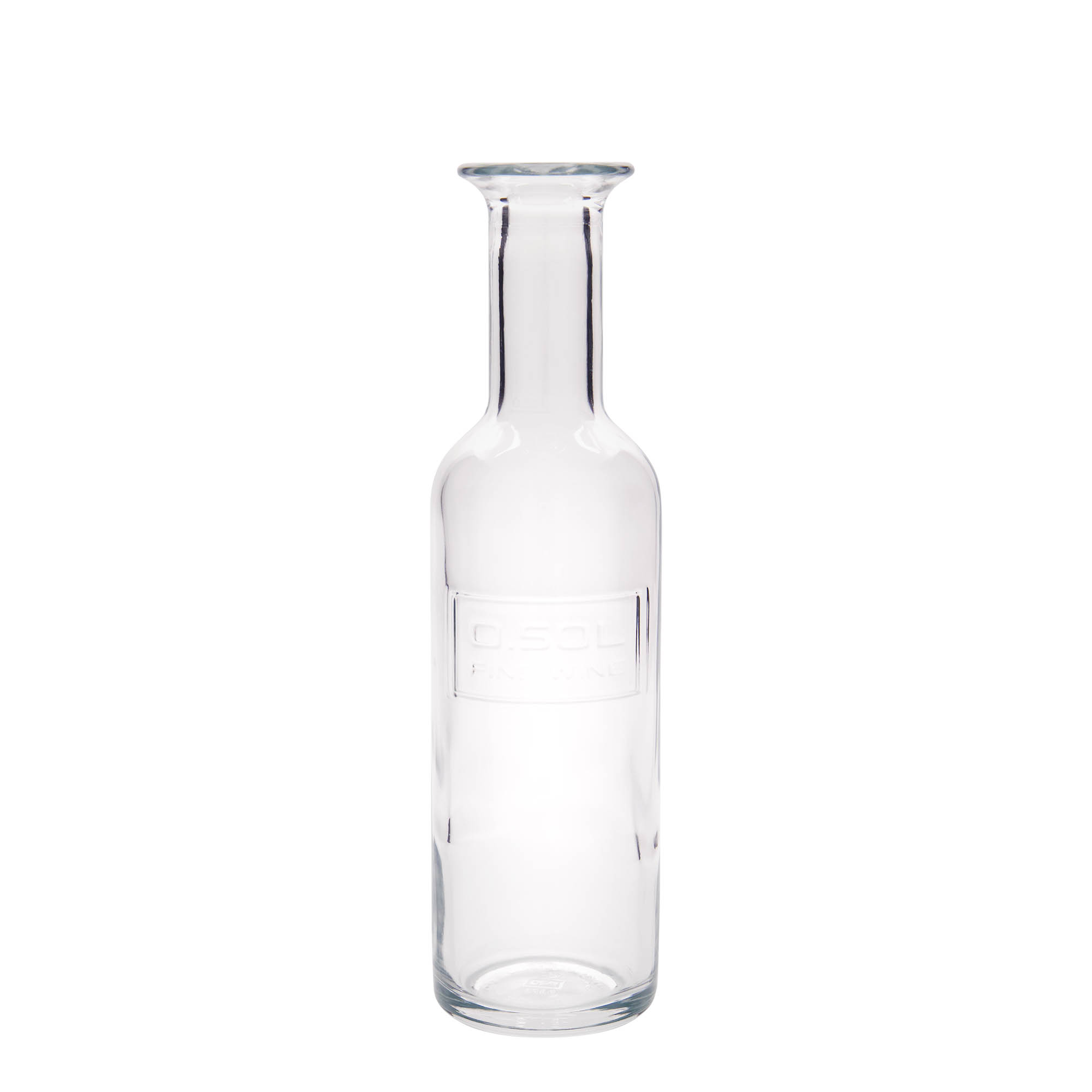 Botella de vidrio de 500 ml 'Optima Fine Wine', boca: corcho Botella de vidrio de 500 ml 'Optima Fine Wine', boca: corcho